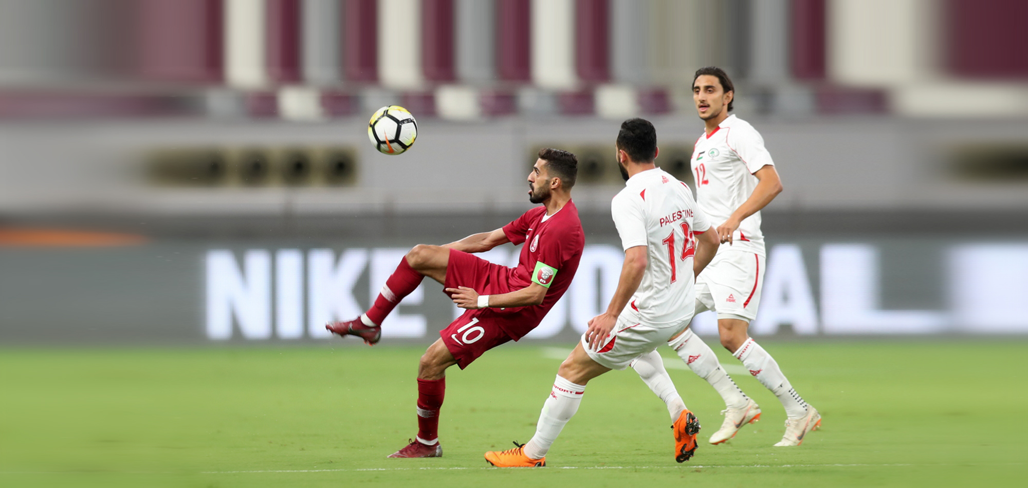 QATAR BEAT PALESTINE IN FIFA FRIENDLY