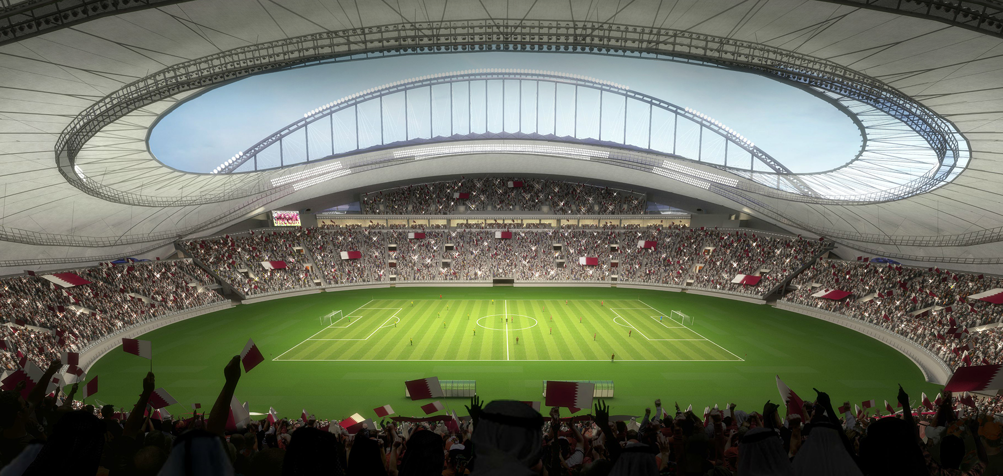 KHALIFA STADIUM SET TO HOST OVER 100,000 FANS FOR FIFA WORLD CUP 2018