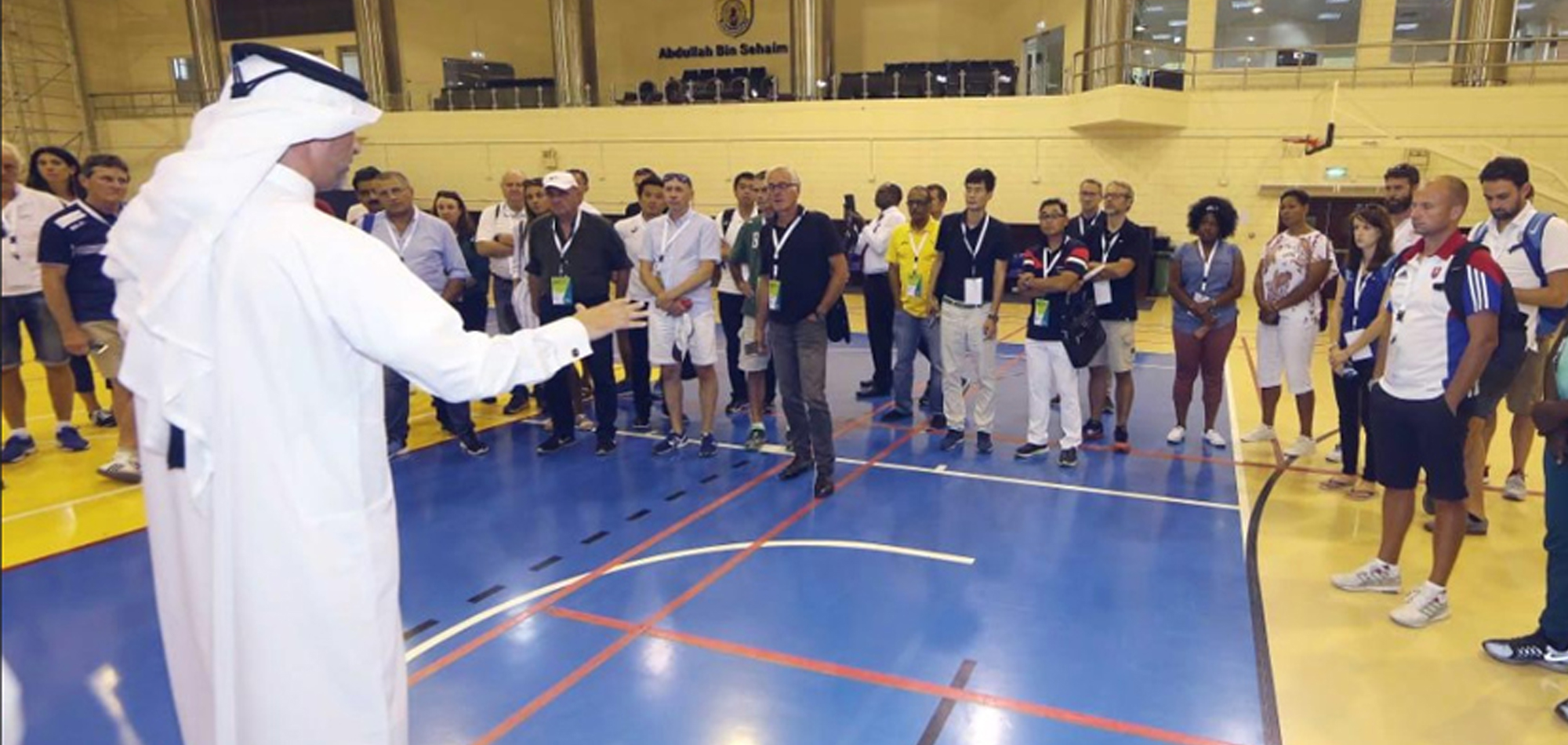 IAAF OFFICIALS VISIT DOHA