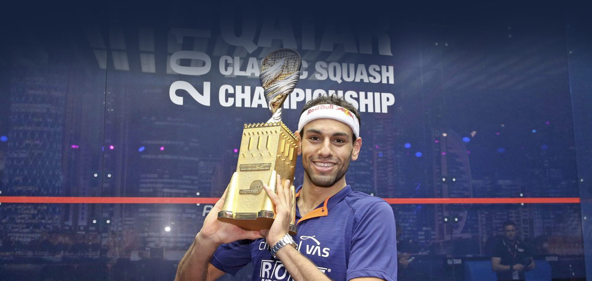 SQUASH: ABDULLAH AL-TAMIMI, EL SHORBAGY FAVORITES AT QATAR CLASSIC 