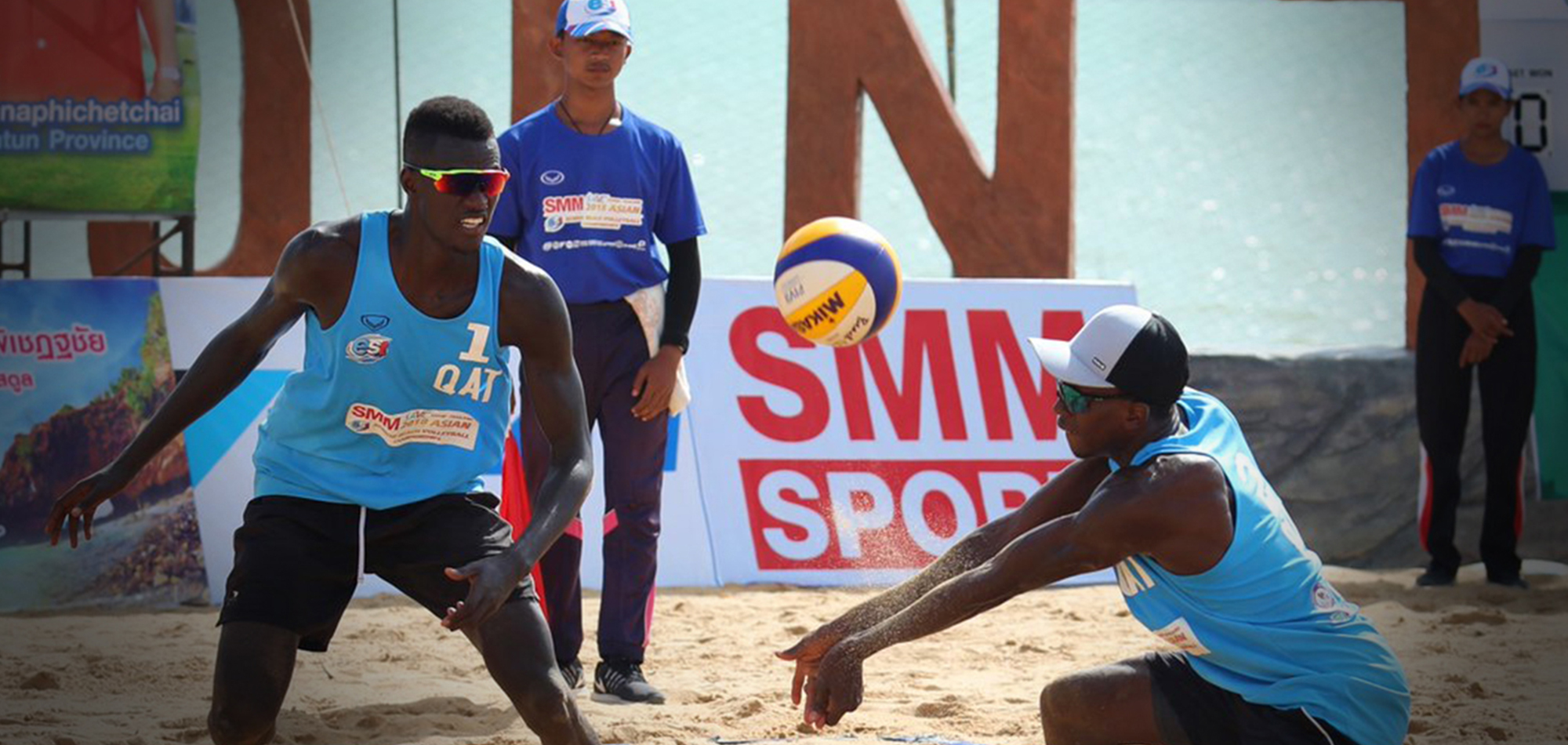 QATAR SEAL ASIAN BEACH VOLLEYBALL TITLE