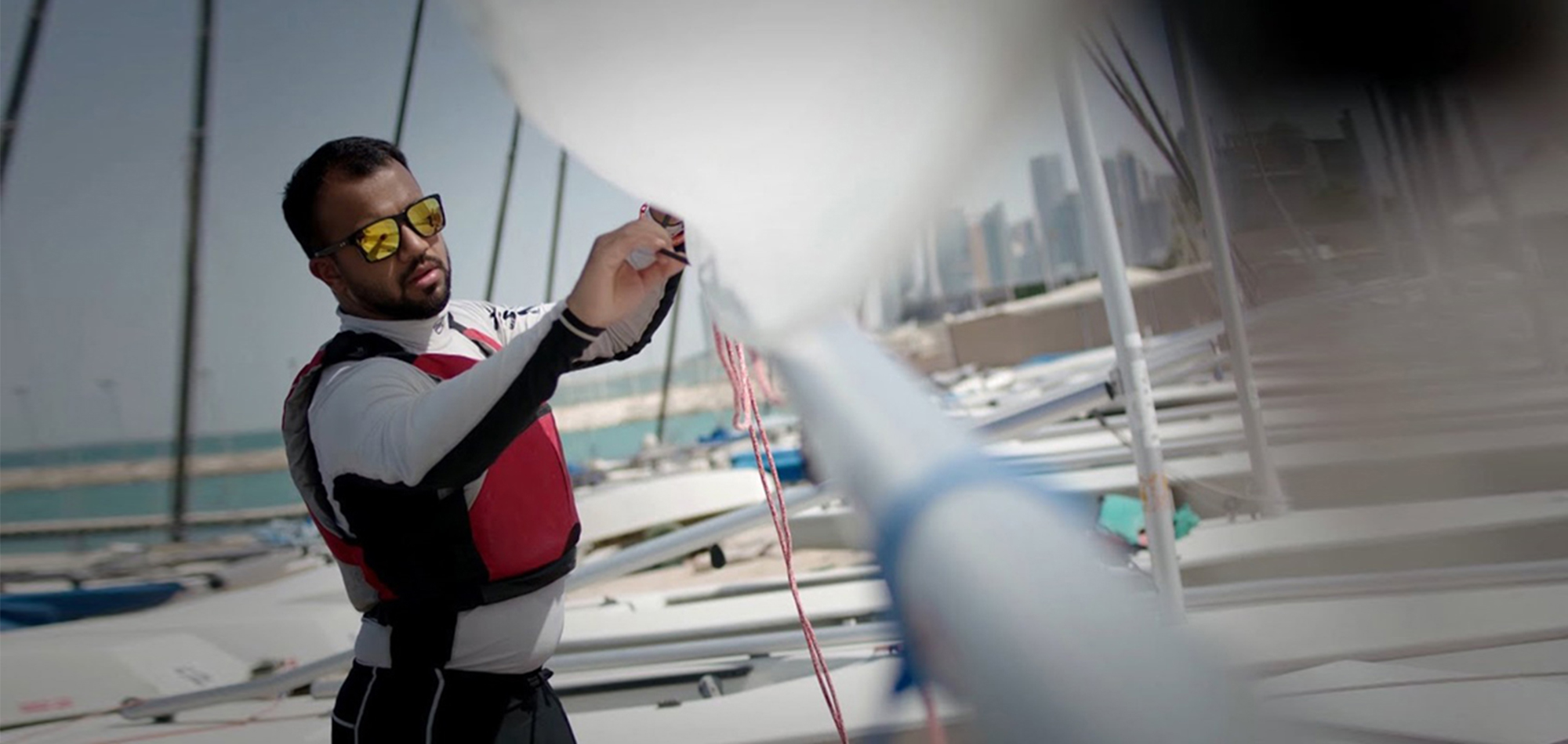 AL SHARSHANI WINS SIXTH PLACE IN LASER EUROPA CUP