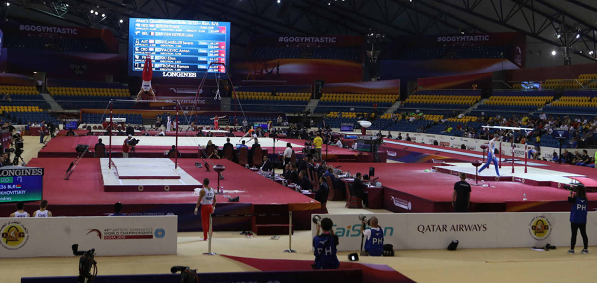 ARTISTIC GYMNASTICS WORLD CHAMPIONSHIPS GETS UNDERWAY