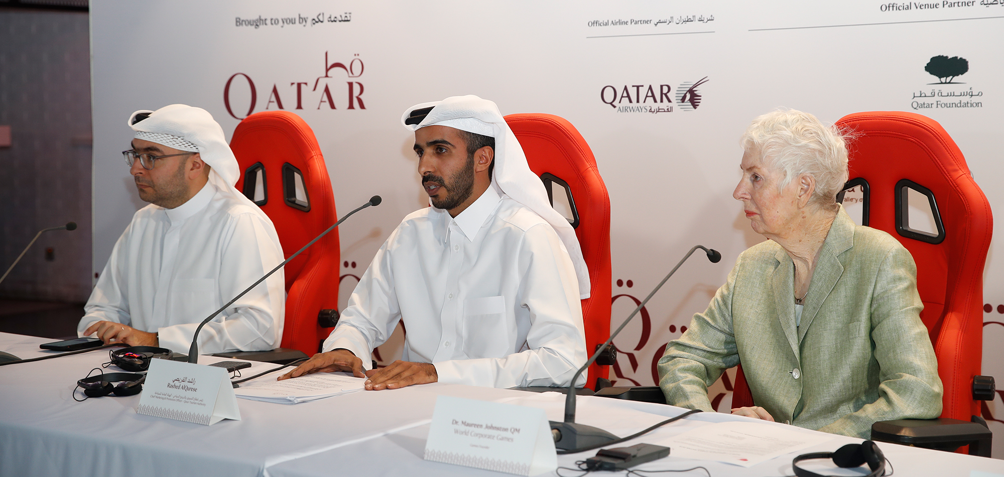 QATAR TO HOST WORLD CORPORATE GAMES IN NOVEMBER 2019