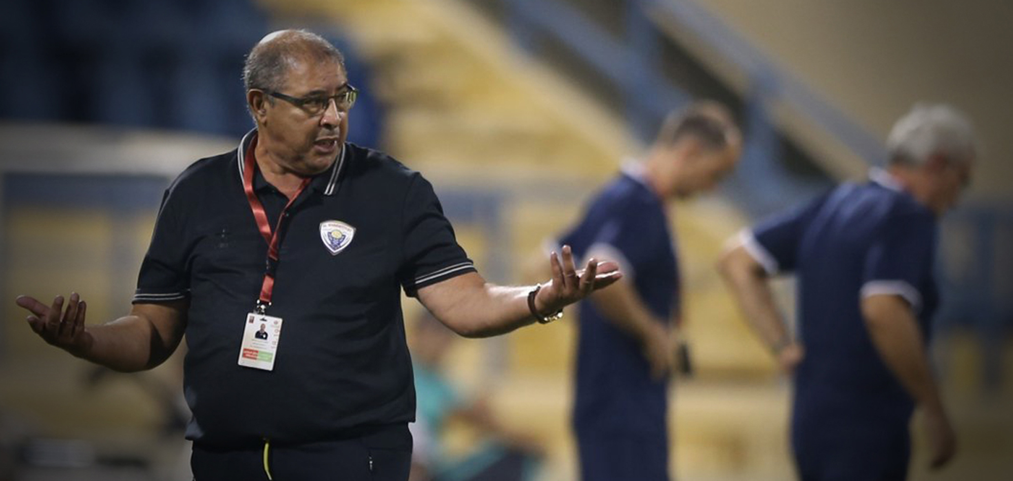 AL KHARAITIYAT SACK COACH AZIZ EL AMRI