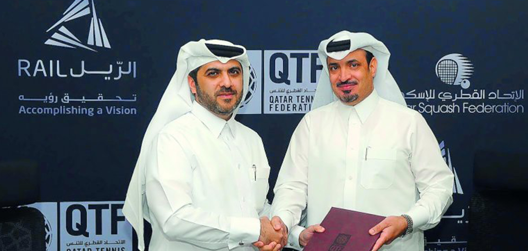 QTSBF & QATAR RAIL TO ORGANISE SQUASH, TENNIS EVENTS