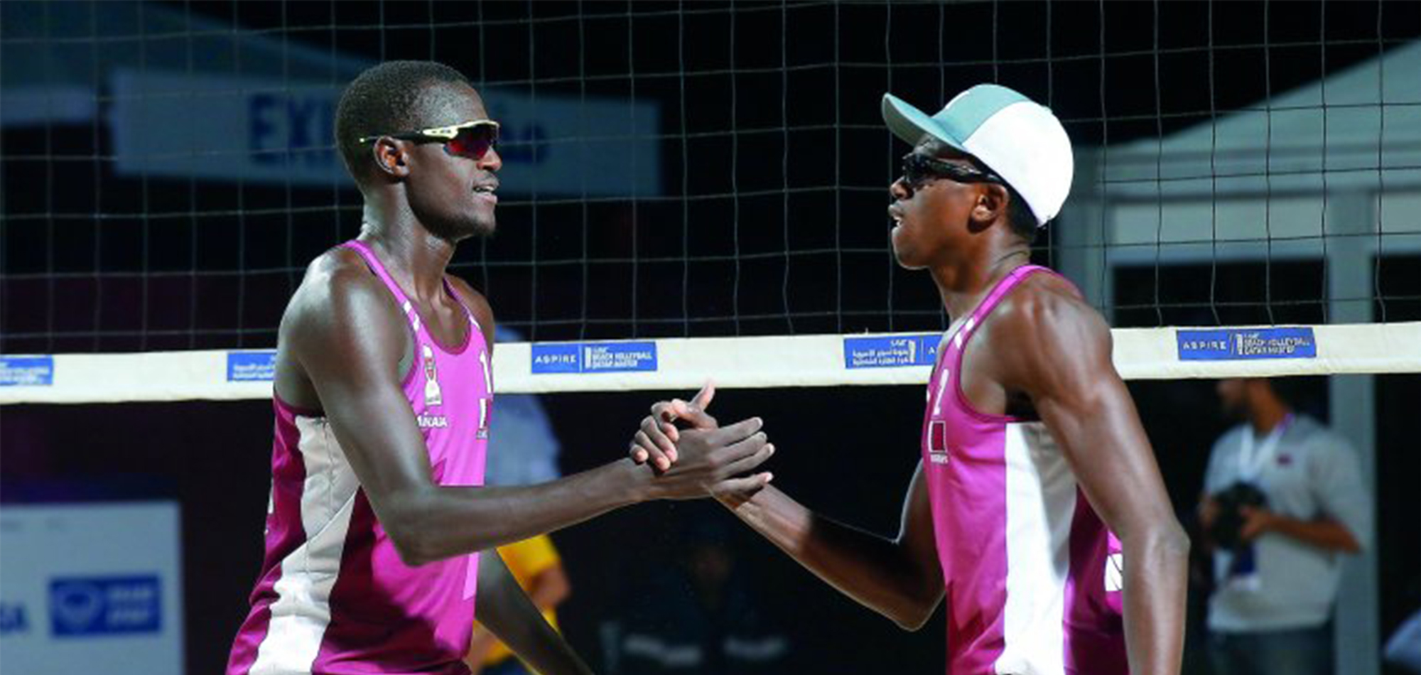 QATAR’S CHERIF AND TIJAN WIN BEACH VOLLEYBALL TREBLE