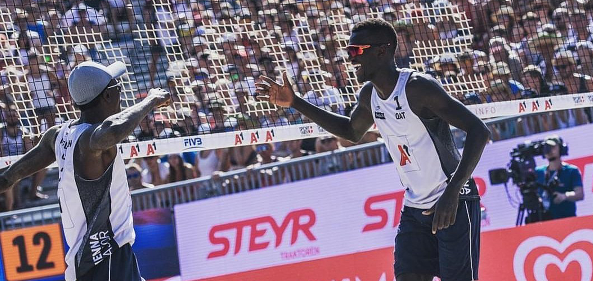 QATAR BEACH VOLLEYBALL TEAM MOVES UP IN RANKINGS