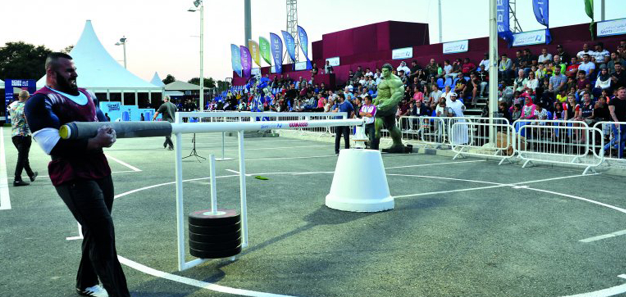 HUNDREDS ENJOY QATAR’S STRONGEST MAN 2018