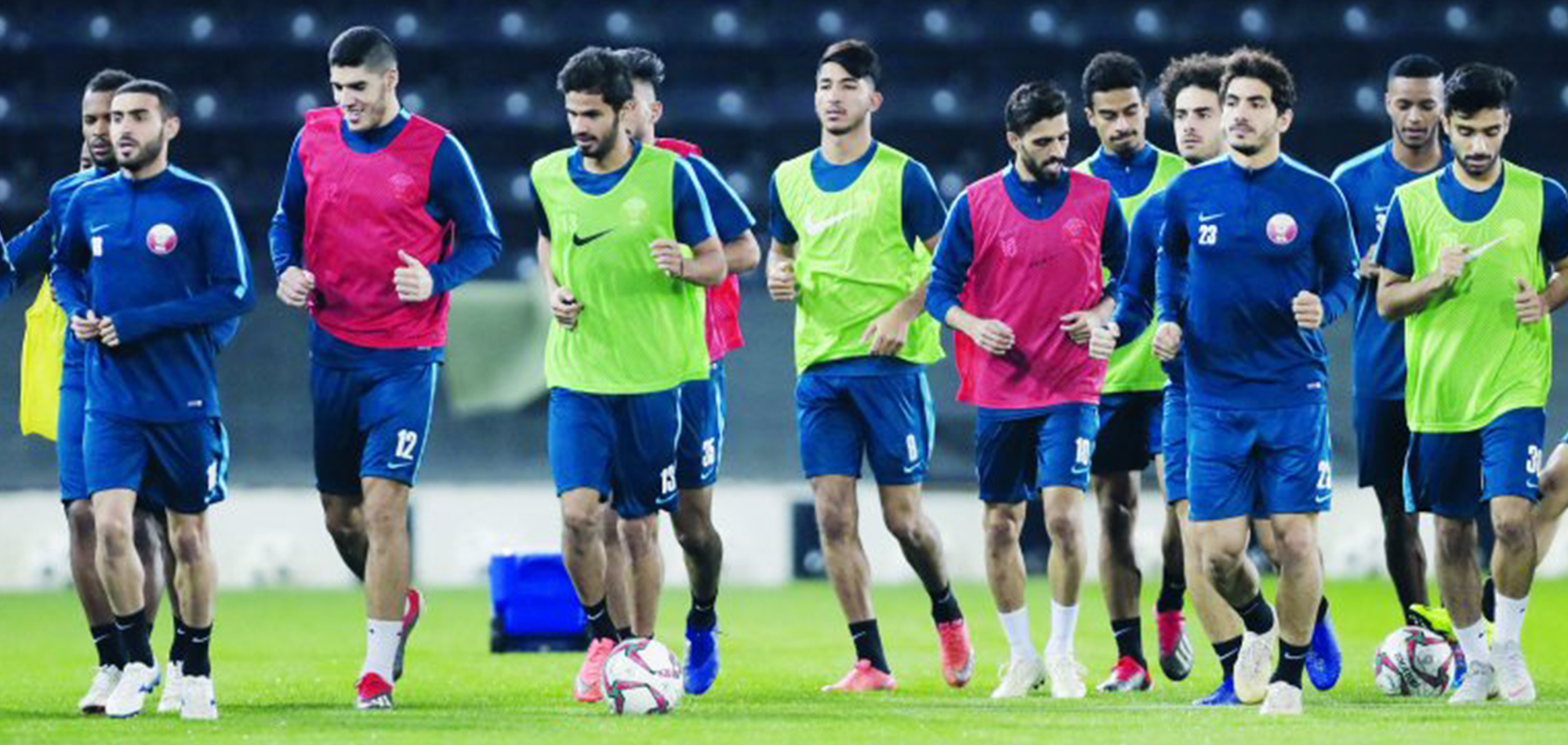 QATAR GEAR UP FOR FRIENDLY AGAINST JORDAN