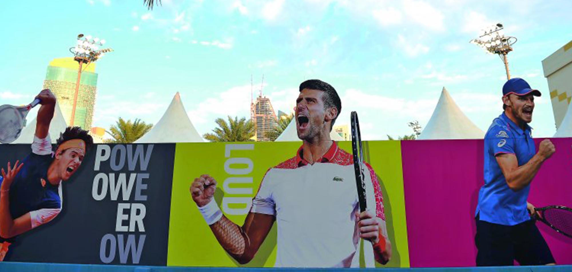 DJOKOVIC EYES QATAR HAT-TRICK