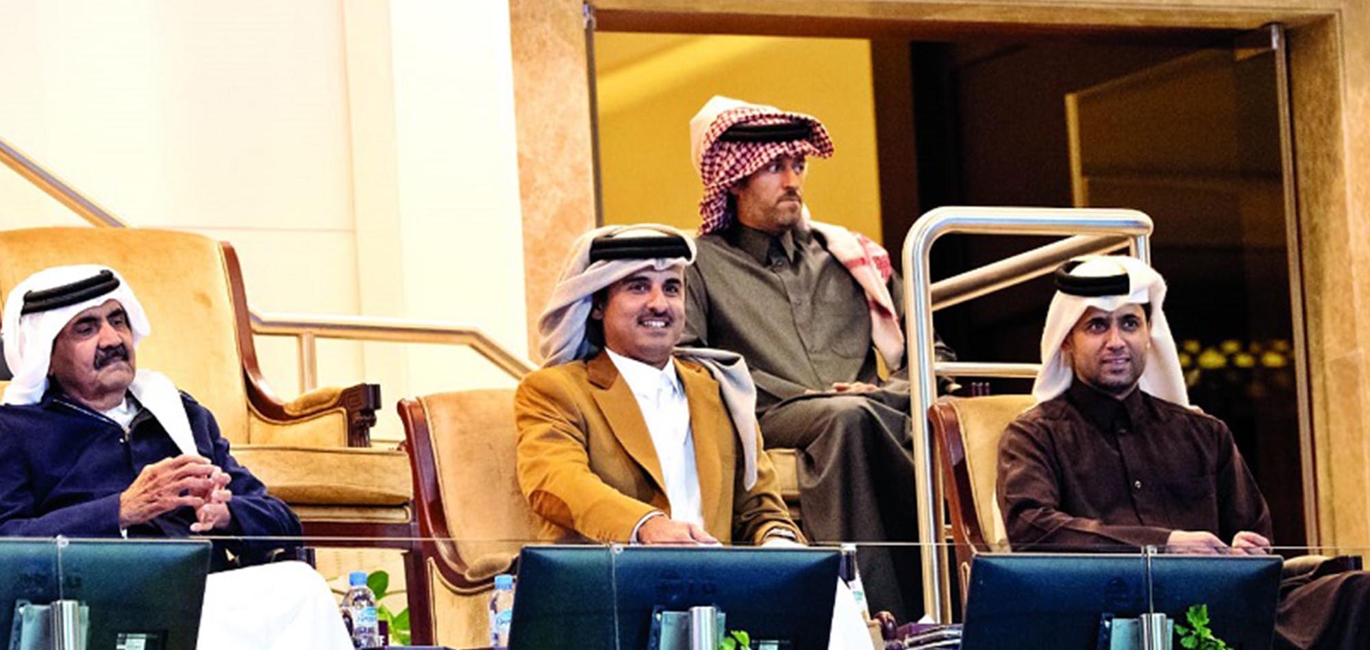 HH THE AMIR, HH FATHER AMIR ATTEND QATAR EXXON MOBIL OPEN FINAL