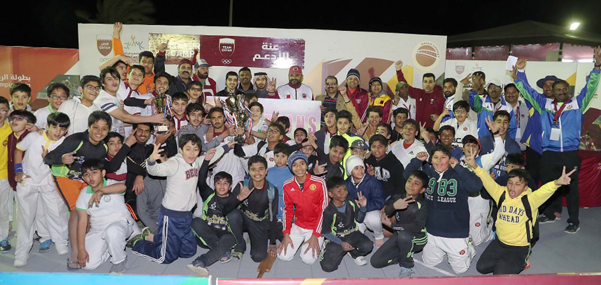 QOC WINTER CAMP HOSTS FIRST BEACH CRICKET CHAMPIONSHIP