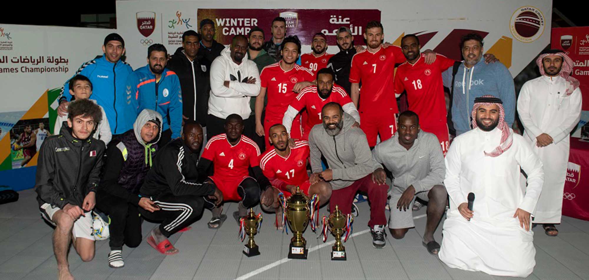 AL ARABI WIN QOC WINTER CAMP BEACH HANDBALL CHAMPIONSHIP