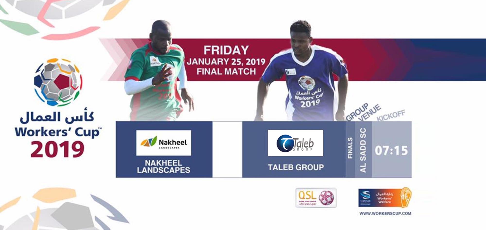 STAGE ALL SET FOR 2019 WORKERS’ CUP FINAL