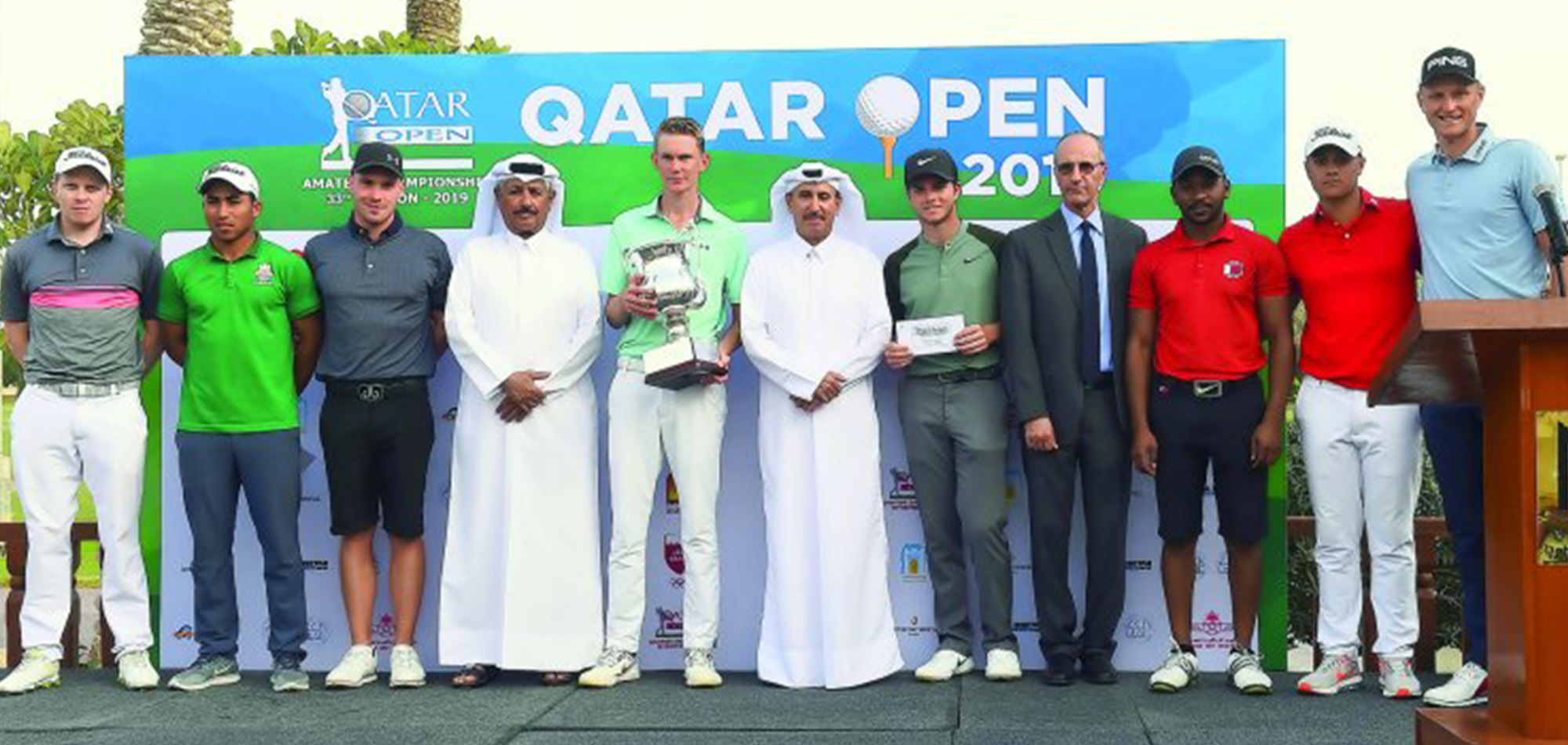 MATHIESEN WINS QATAR OPEN AMATEUR CHAMPIONSHIP