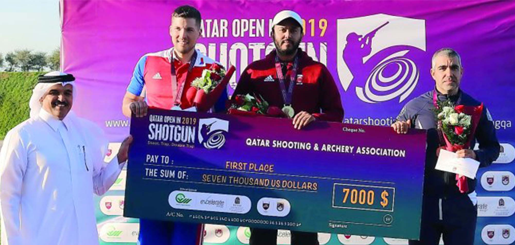 QATAR’S SALEH WINS SKEET GOLD AT QATAR OPEN SHOTGUN