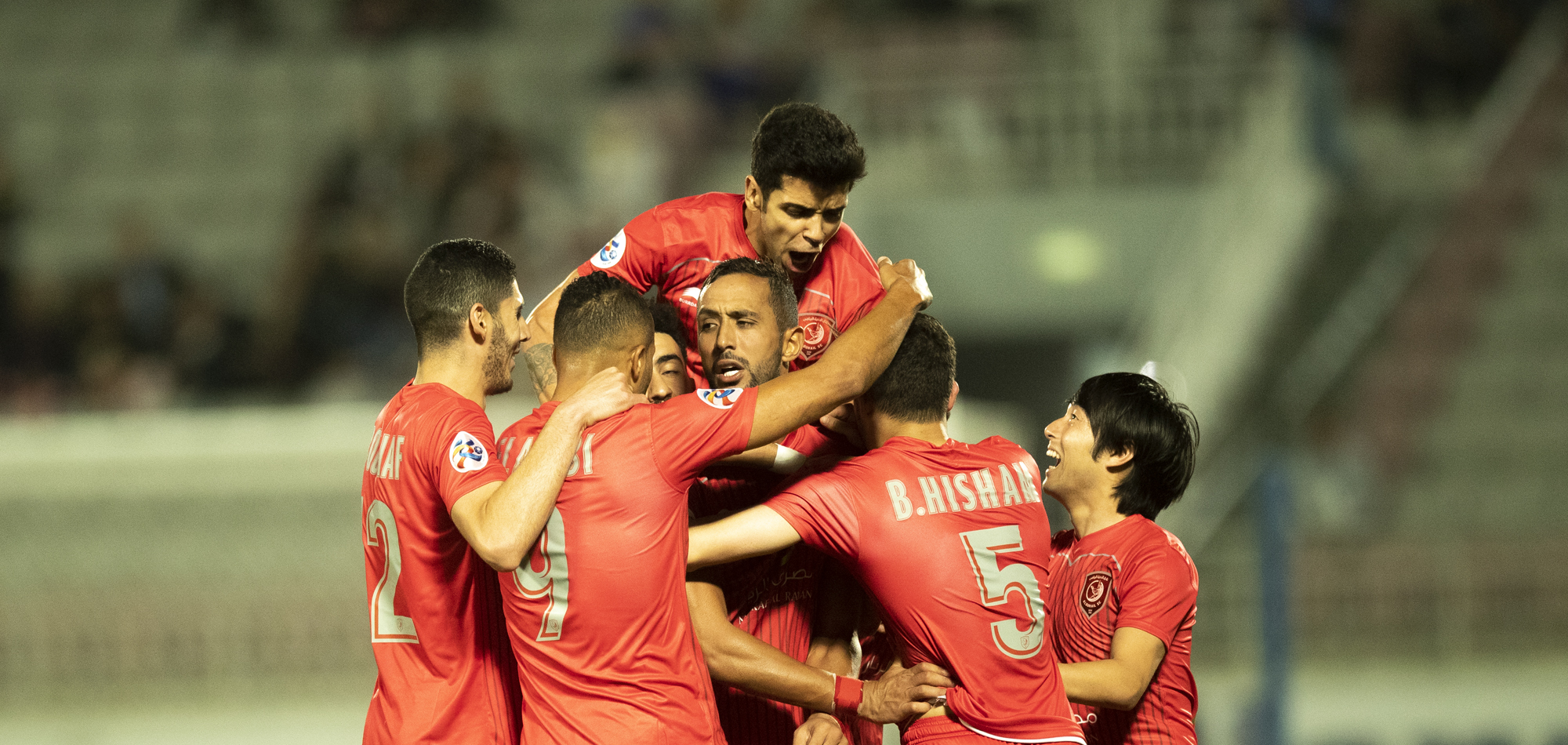 BENATIA STRIKES ON ASIAN DEBUT AS AL DUHAIL WIN 3-0