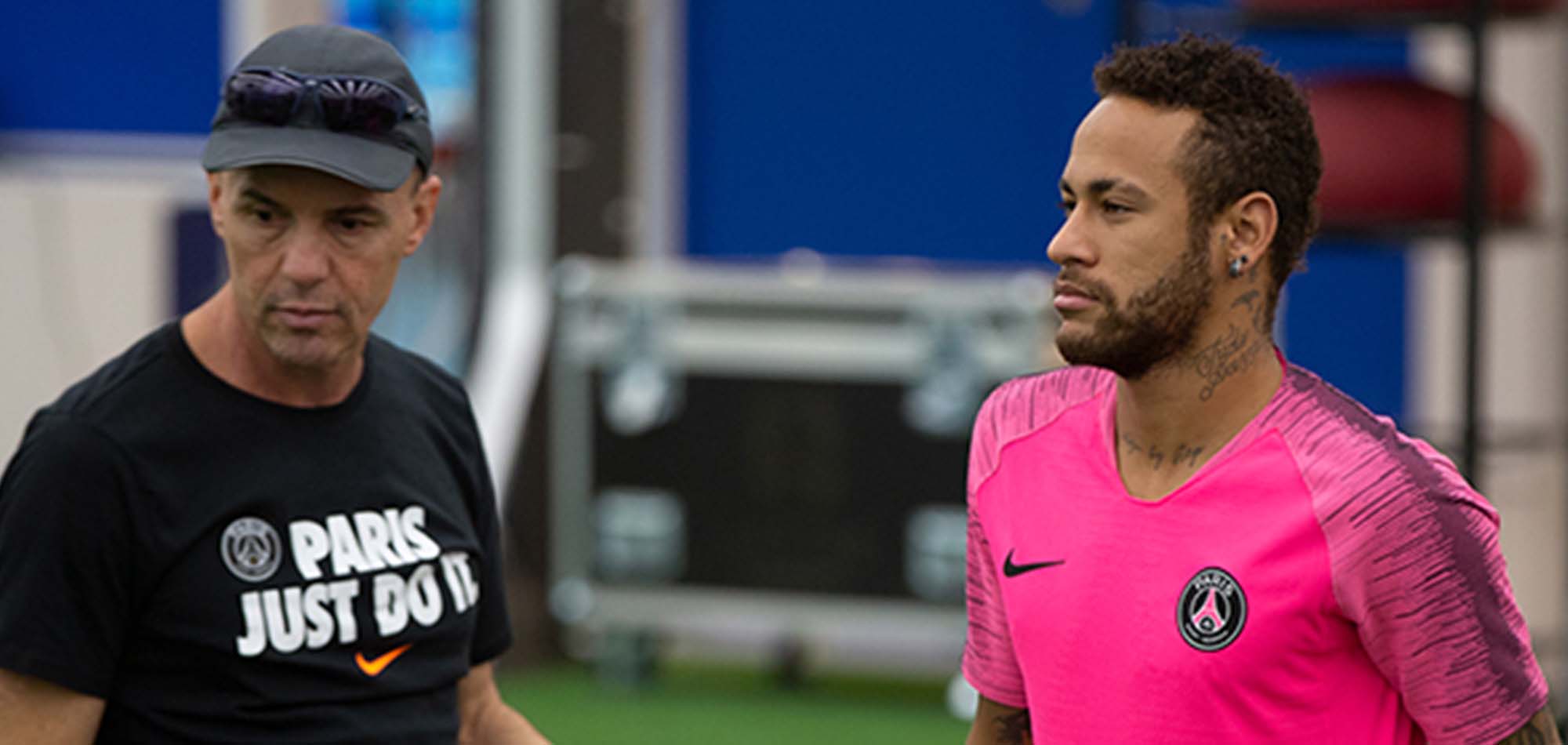 NEYMAR IN QATAR AS HE STEPS UP INJURY RECOVERY