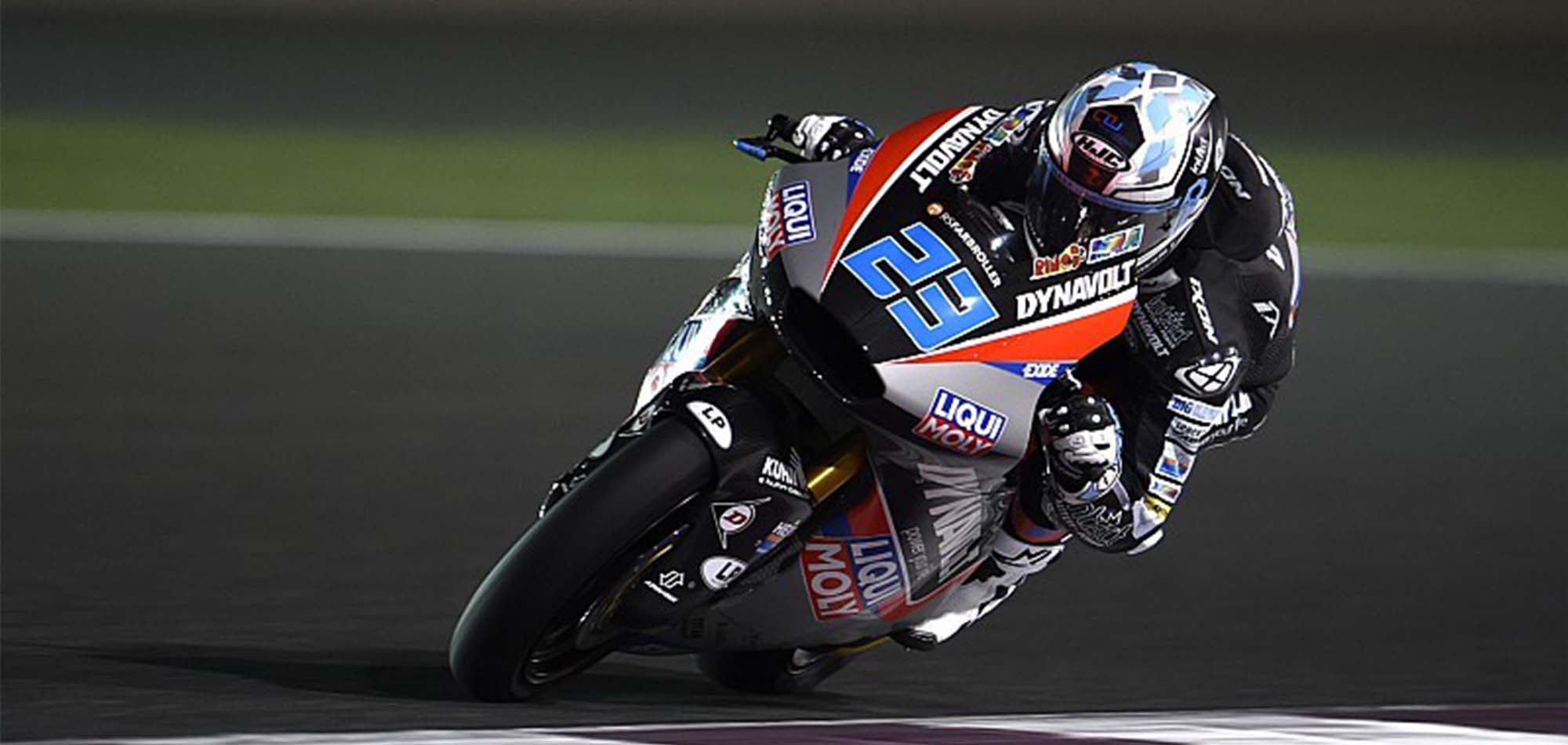 BALDASSARRI EDGES LUTHI TO WIN MOTO2 BATTLE UNDER LIGHTS