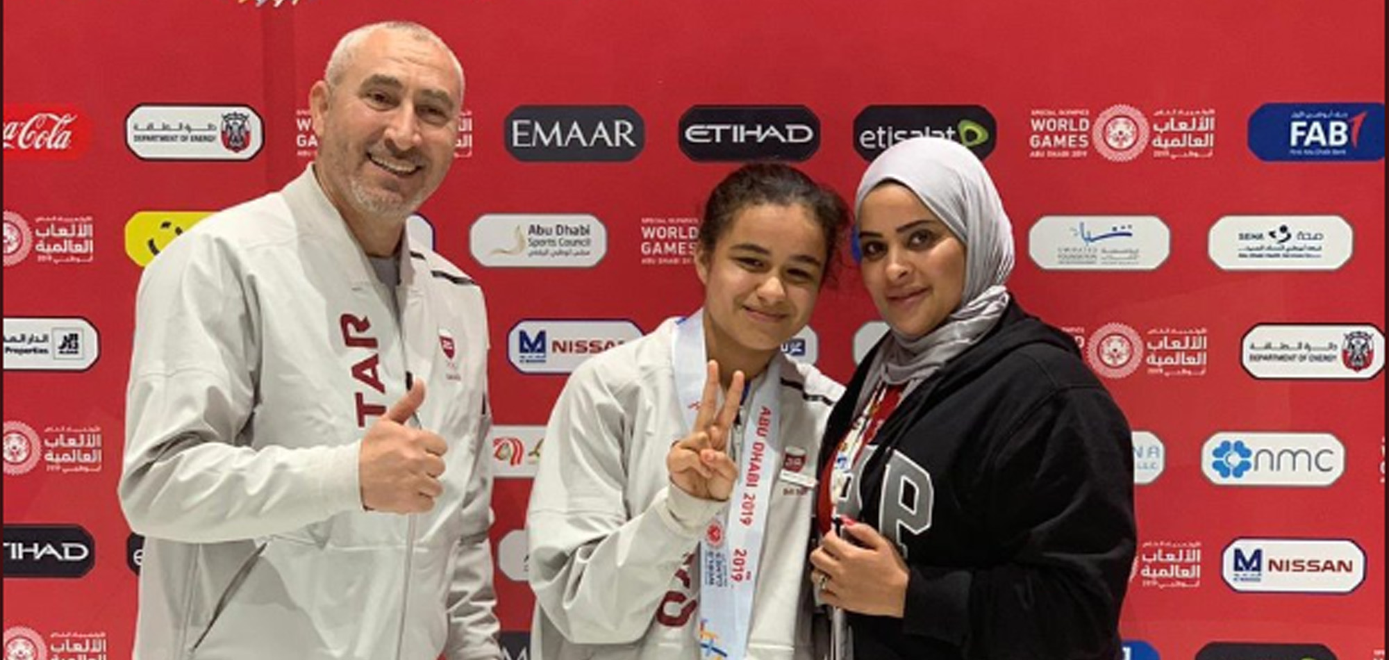 QATAR WINS THREE MEDALS IN THE SPECIAL OLYMPICS