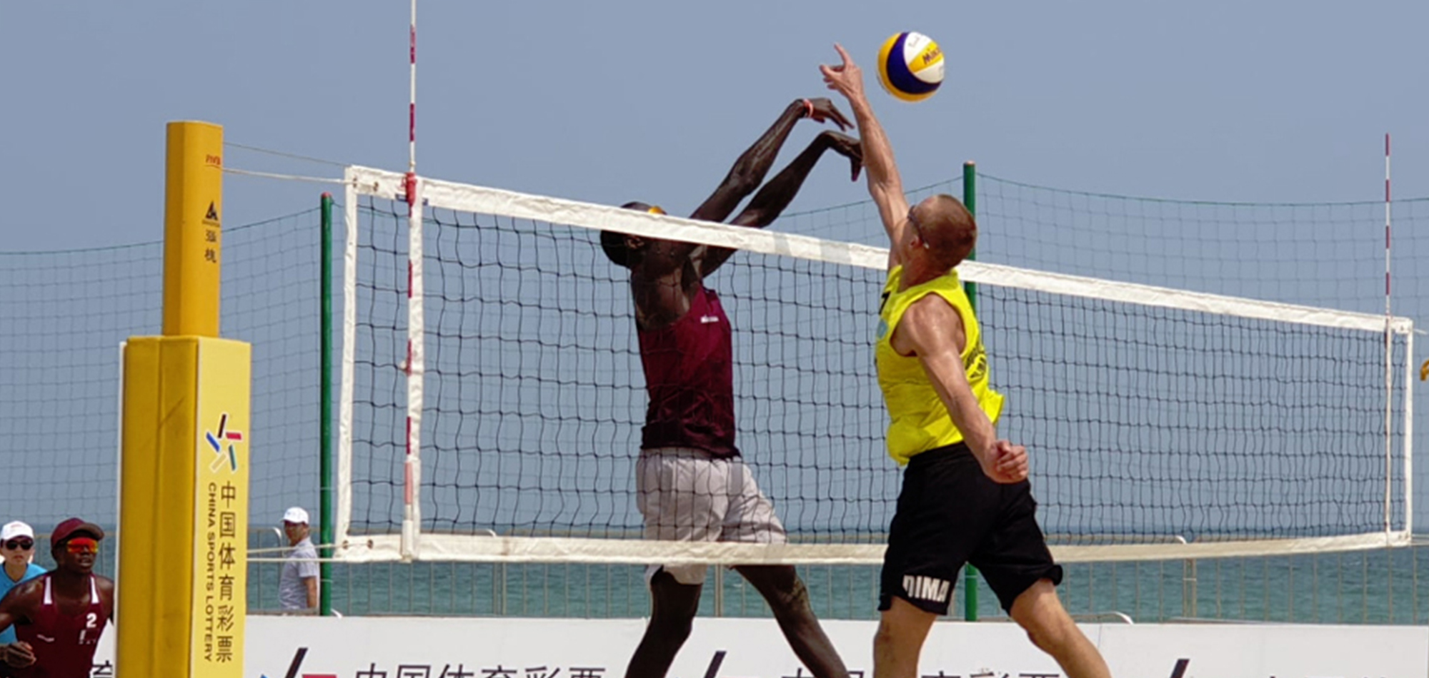 QATAR DEFEAT KAZAKHSTAN IN ASIAN SENIOR BEACH VOLLEYBALL CHAMPIONSHIPS 