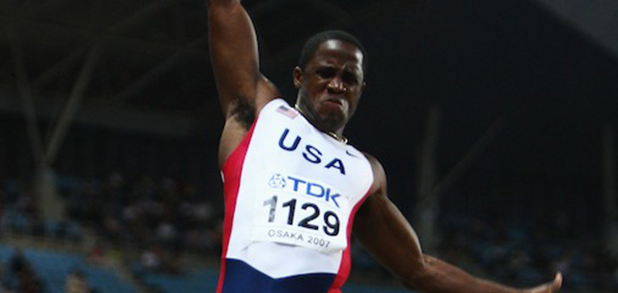 OLYMPIC DWIGHT PHILLIPS DONATES SPIKES TO IAAF HERITAGE COLLECTION