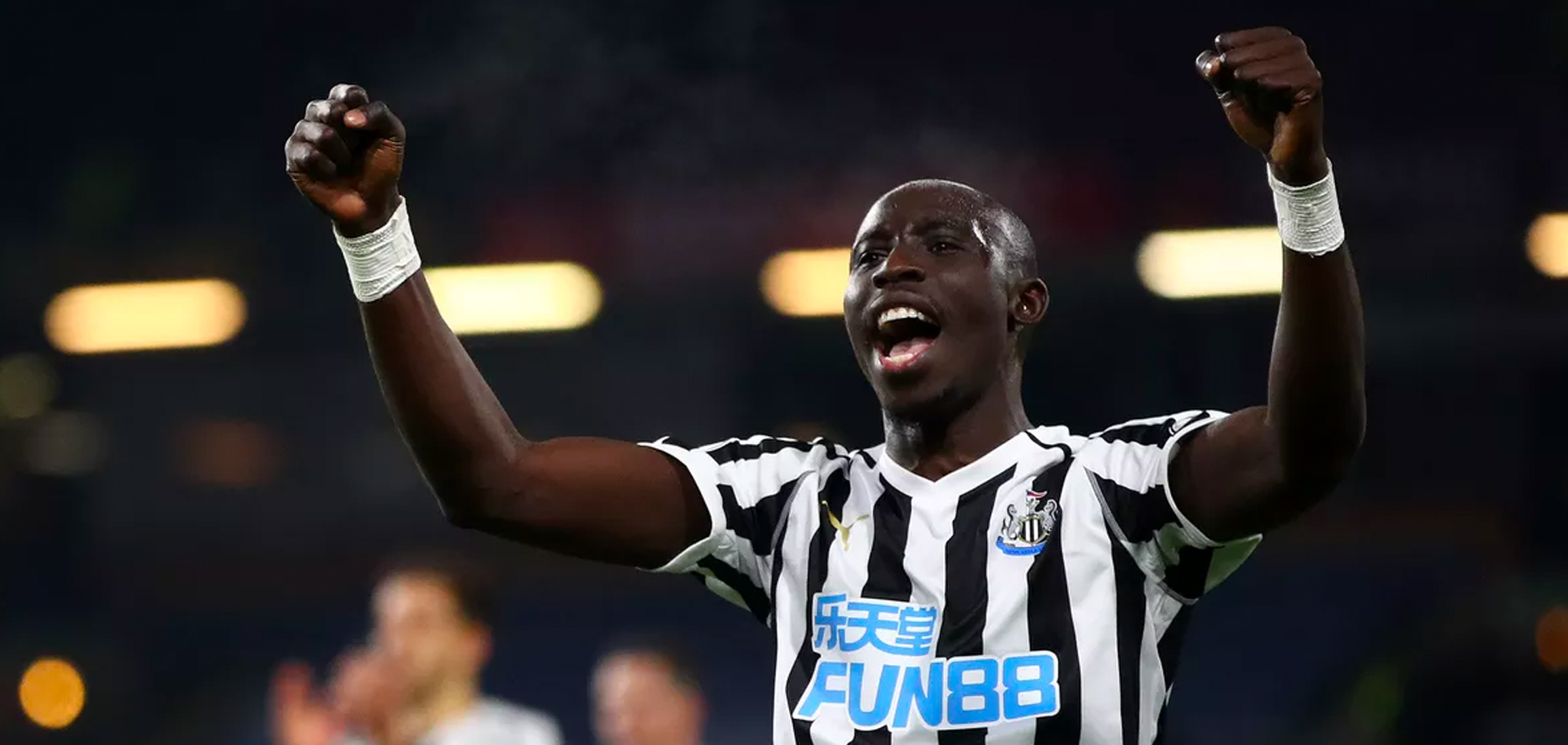 NEWCASTLE UNITED MIDFIELDER MO DIAME 