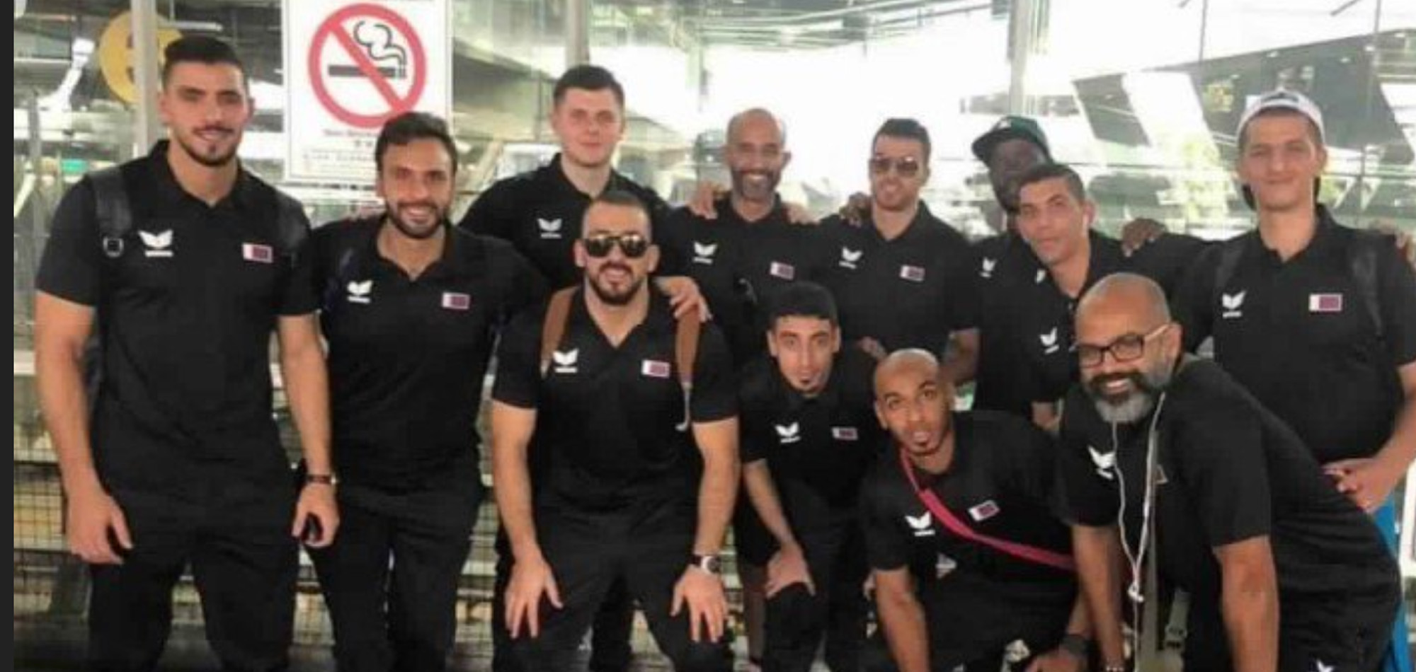 QATAR BEACH HANDBALL TEAM ARRIVES IN CHINA