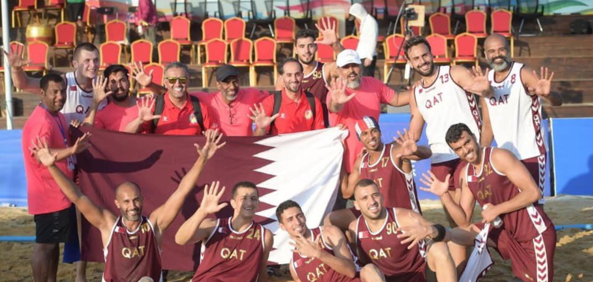 QATAR MAKE IT FIVE IN A ROW AT ASIAN BEACH HANDBALL