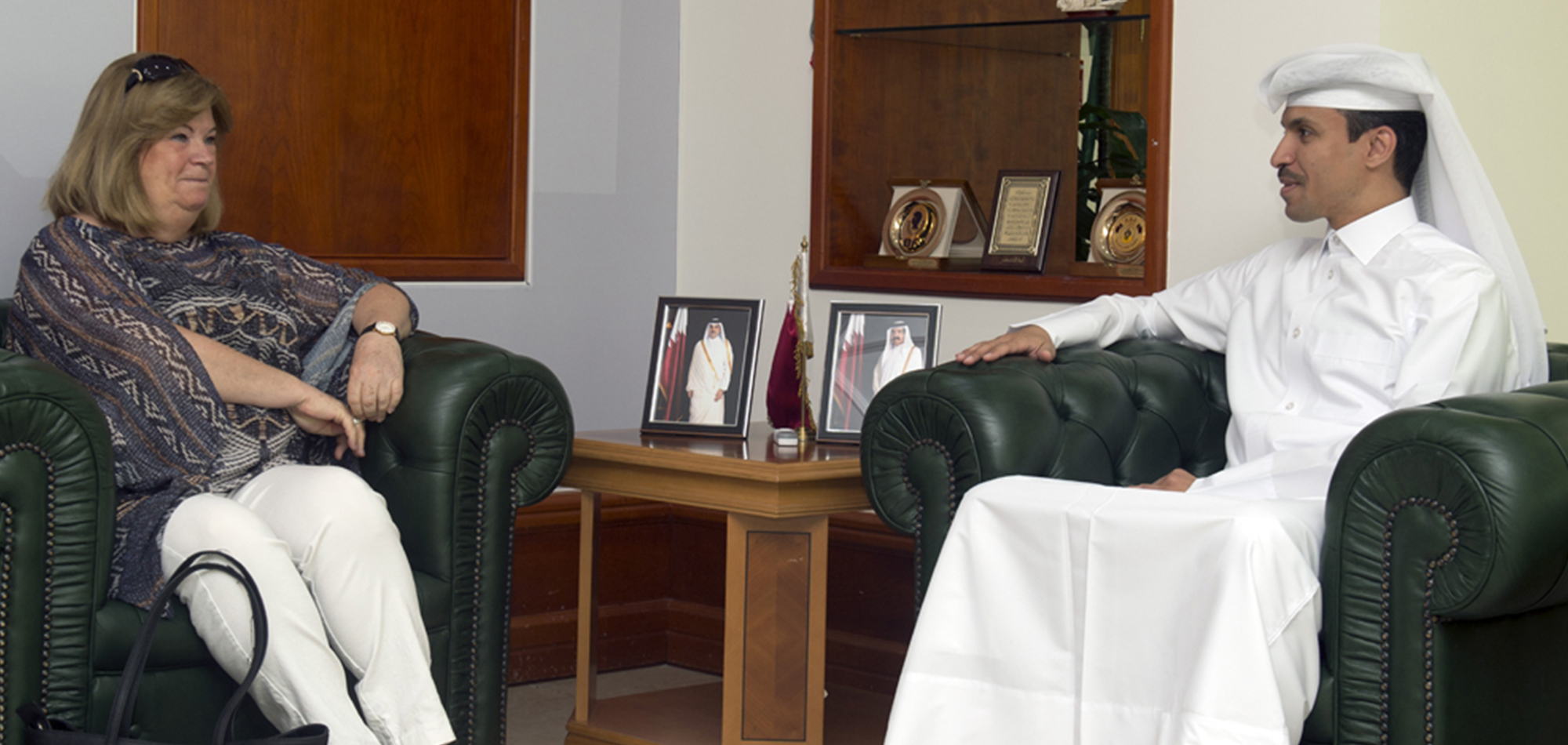 QOC’S AL BUAINAIN MEETS ANOC SECRETARY-GENERAL