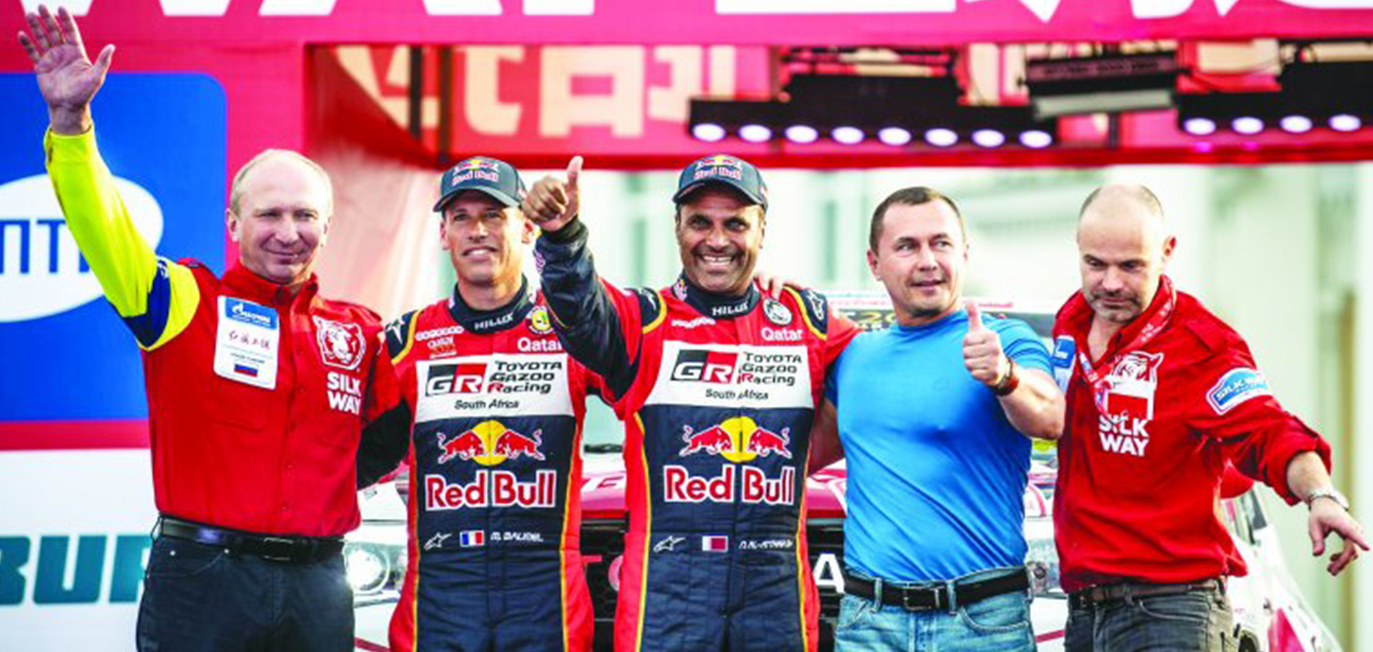 AL ATTIYAH OFF TO FLYING START IN SILK WAY RALLY