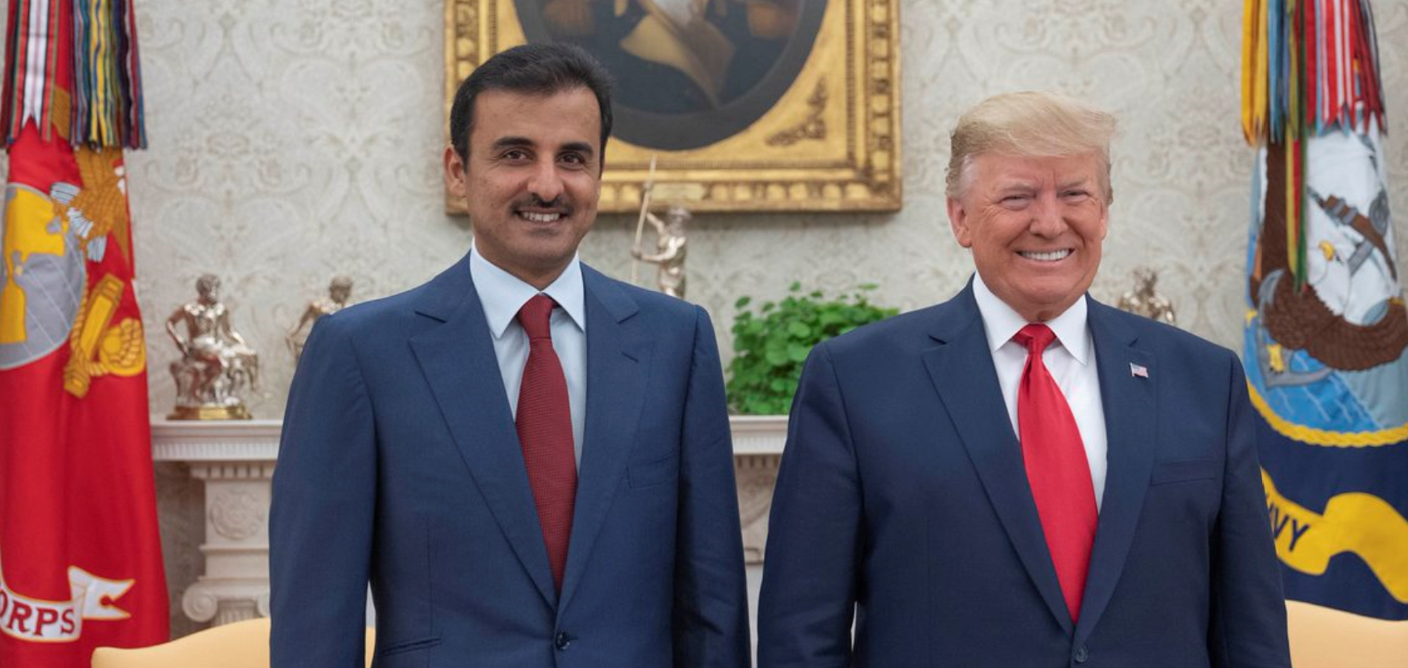 JOINT STATEMENT FROM THE PRESIDENT OF THE UNITED STATES DONALD J. TRUMP AND HIS HIGHNESS SHEIKH TAMIM BIN HAMAD AL-THANI, AMIR OF THE STATE OF QATAR