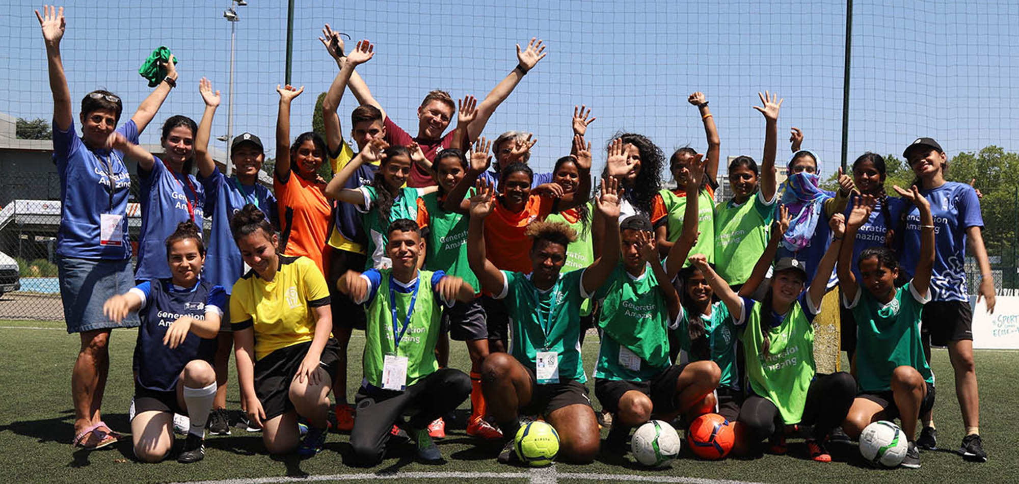 GENERATION AMAZING YOUTH AMBASSADORS INSPIRED BY FIFA WOMEN’S WORLD CUP