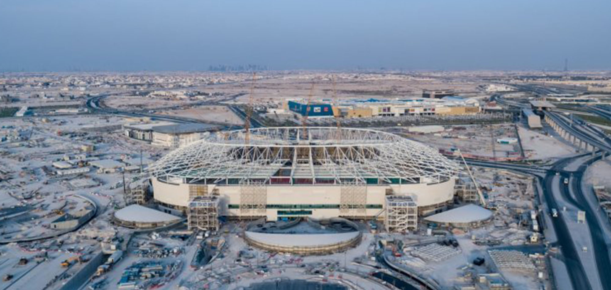 MAGNIFICENT AL RAYYAN STADIUM RAPIDLY TAKING SHAPE