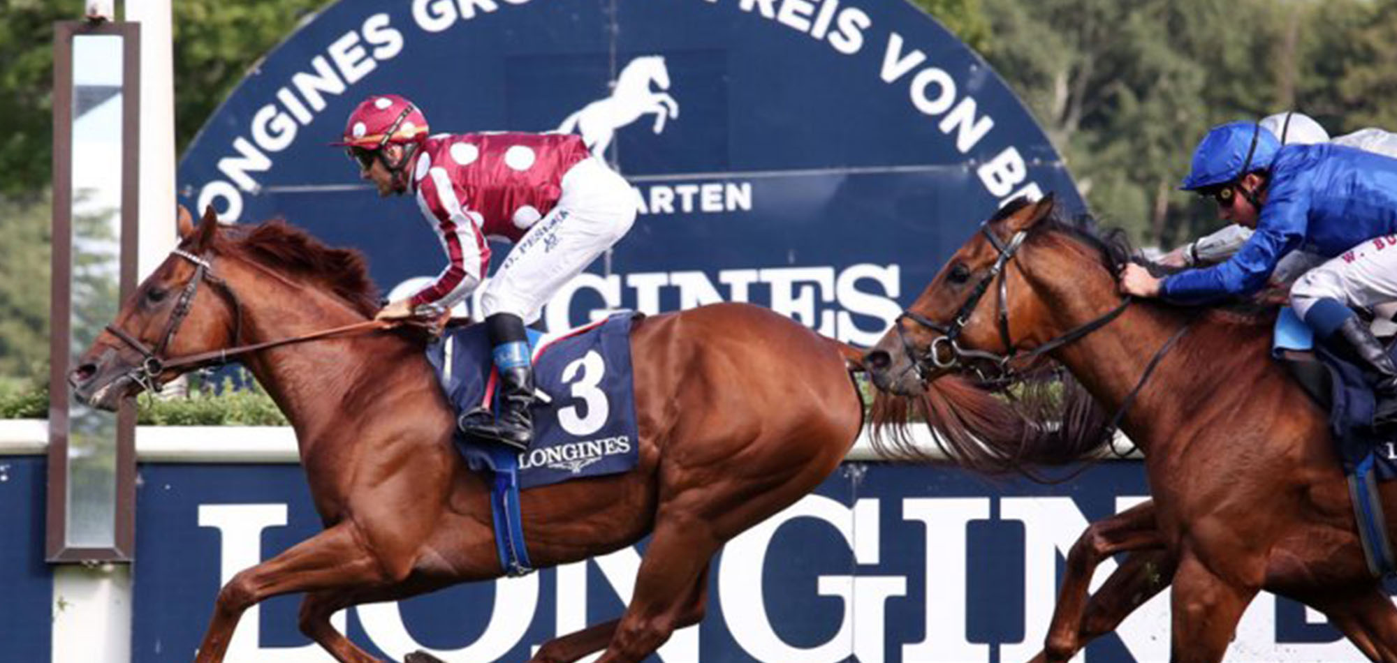 FRENCH KING CROWNED THE 129th LONGINES GROSSER PREIS VON BERLIN (Gr1) WINNER 