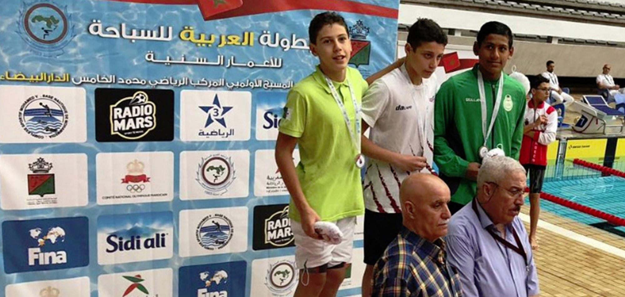 TAMIM MOHAMMED WINS 50M BUTTERFLY GOLD MEDAL IN ARAB SWIMMING CHAMPIONSHIPS