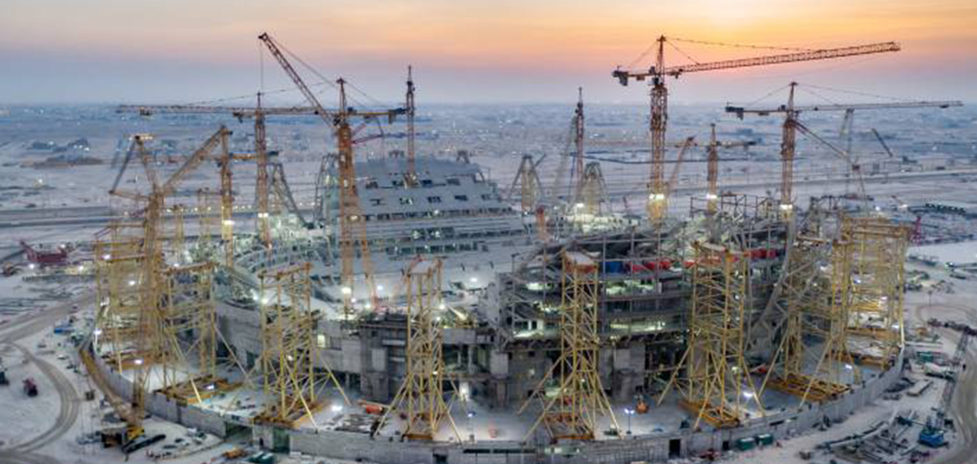 WORKS CONTINUE APACE AT LUSAIL ICONIC STADIUM AHEAD OF WORLD CUP