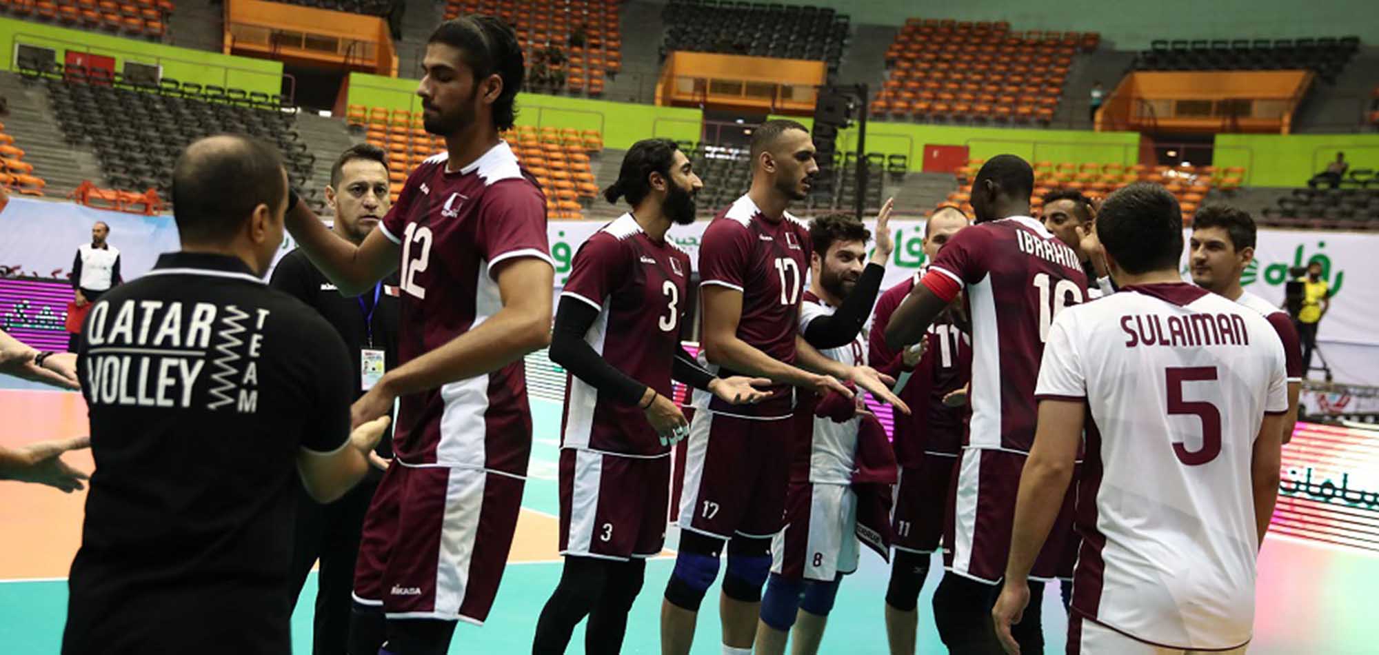 TEAM QATAR QUALIFY TO AVC MEN