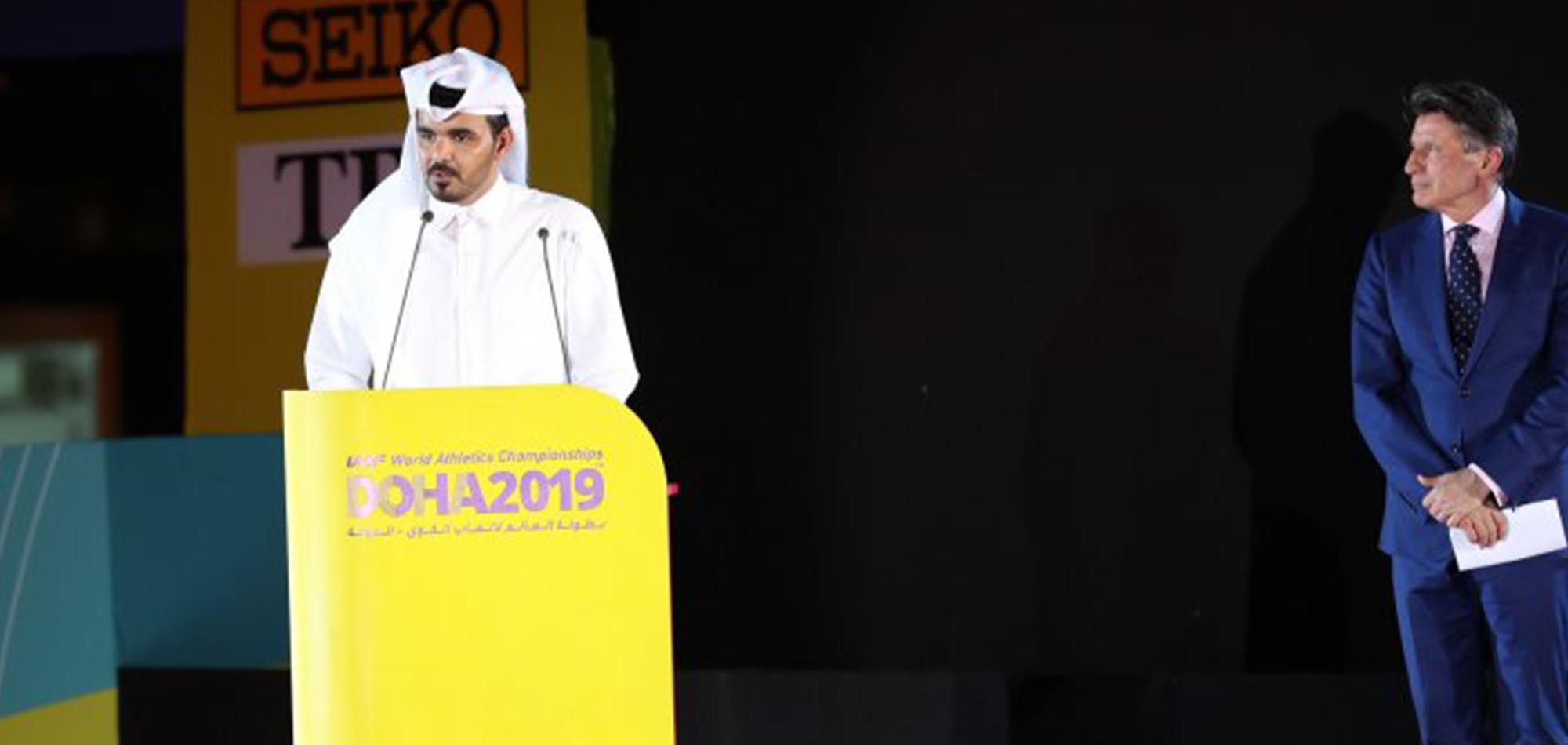 SHEIKH JOAAN: DOHA OCCUPIES PROMINENT PLACE IN GLOBAL SPORTS ARENA