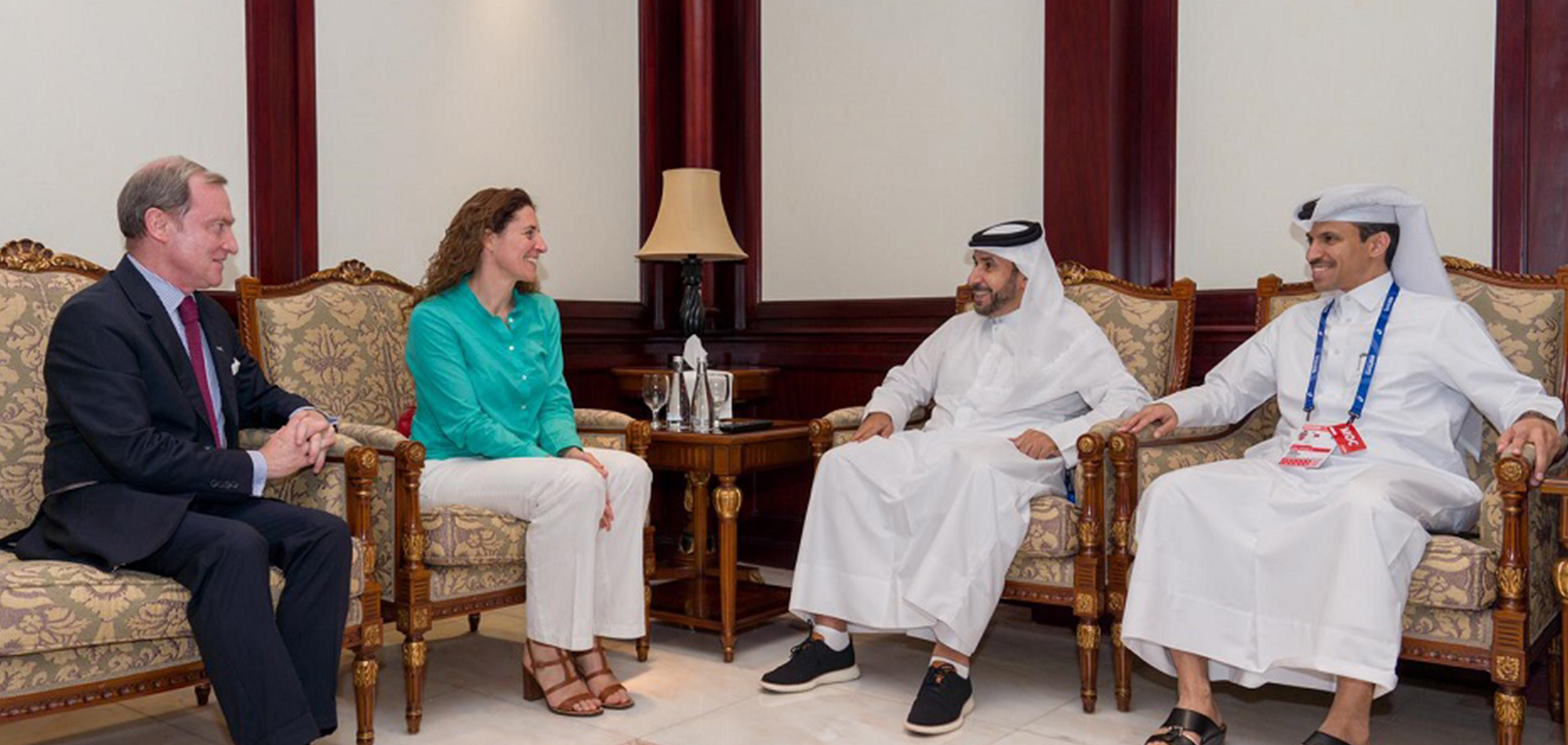 QOC SECOND VICE PRESIDENT MEETS FRENCH AMBASSADOR FOR SPORT