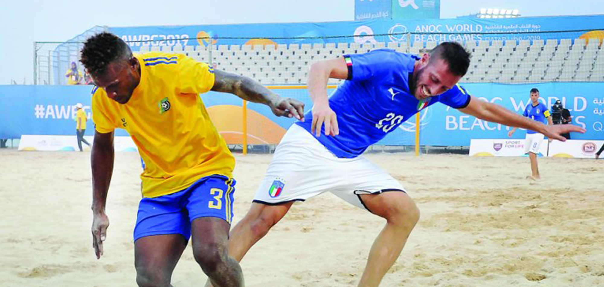 BRAZIL, SWITZERLAND EYE SUCCESSIVE VICTORIES IN MEN’S BEACH SOCCER