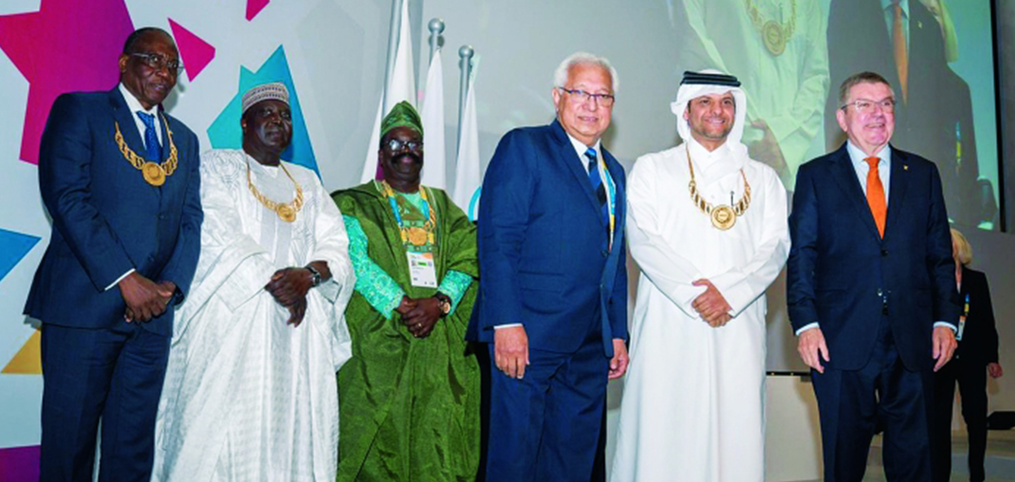 Sheikh Saoud Receives ANOC Order of Merit Award