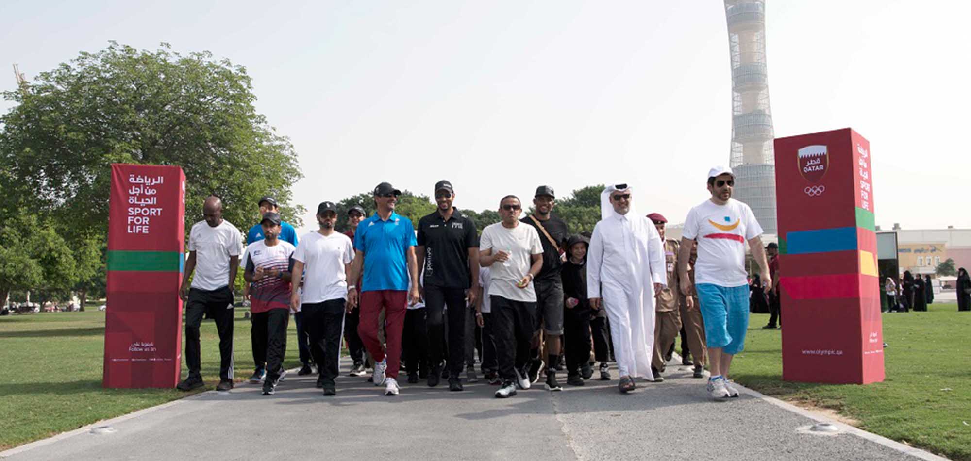 Qatar Olympic Committee to celebrate World Walking Day