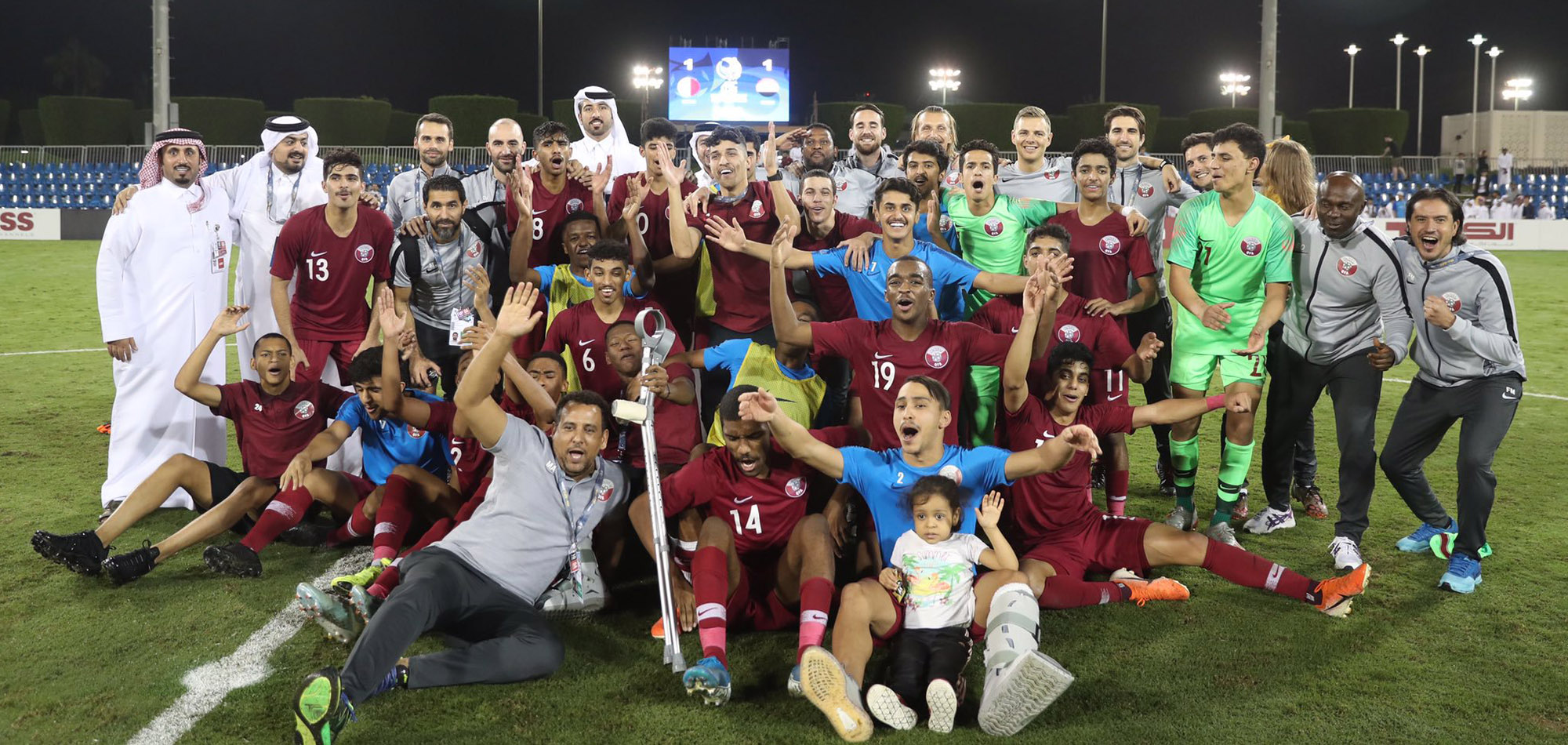 Team Qatar qualify to AFC U-19 Championship