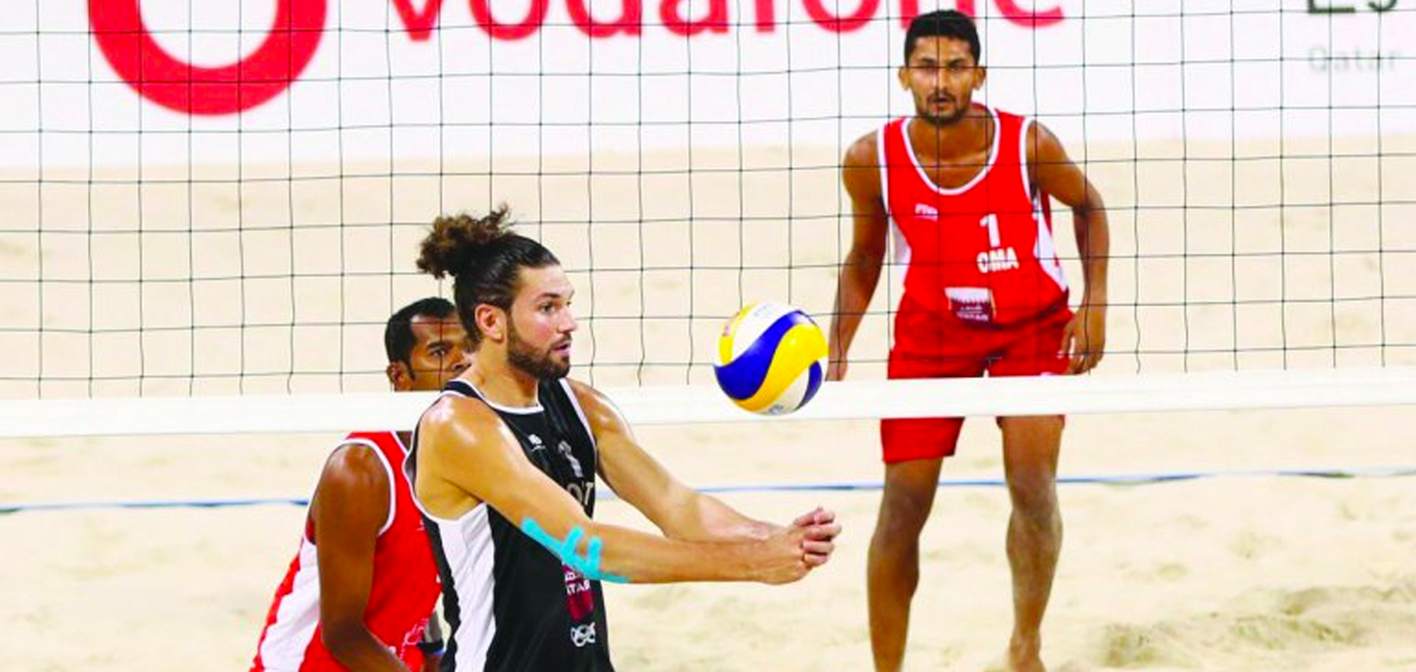 QATAR ACCRUE A WIN AND A LOSS AT ASPIRE BEACH VOLLEYBALL CUP