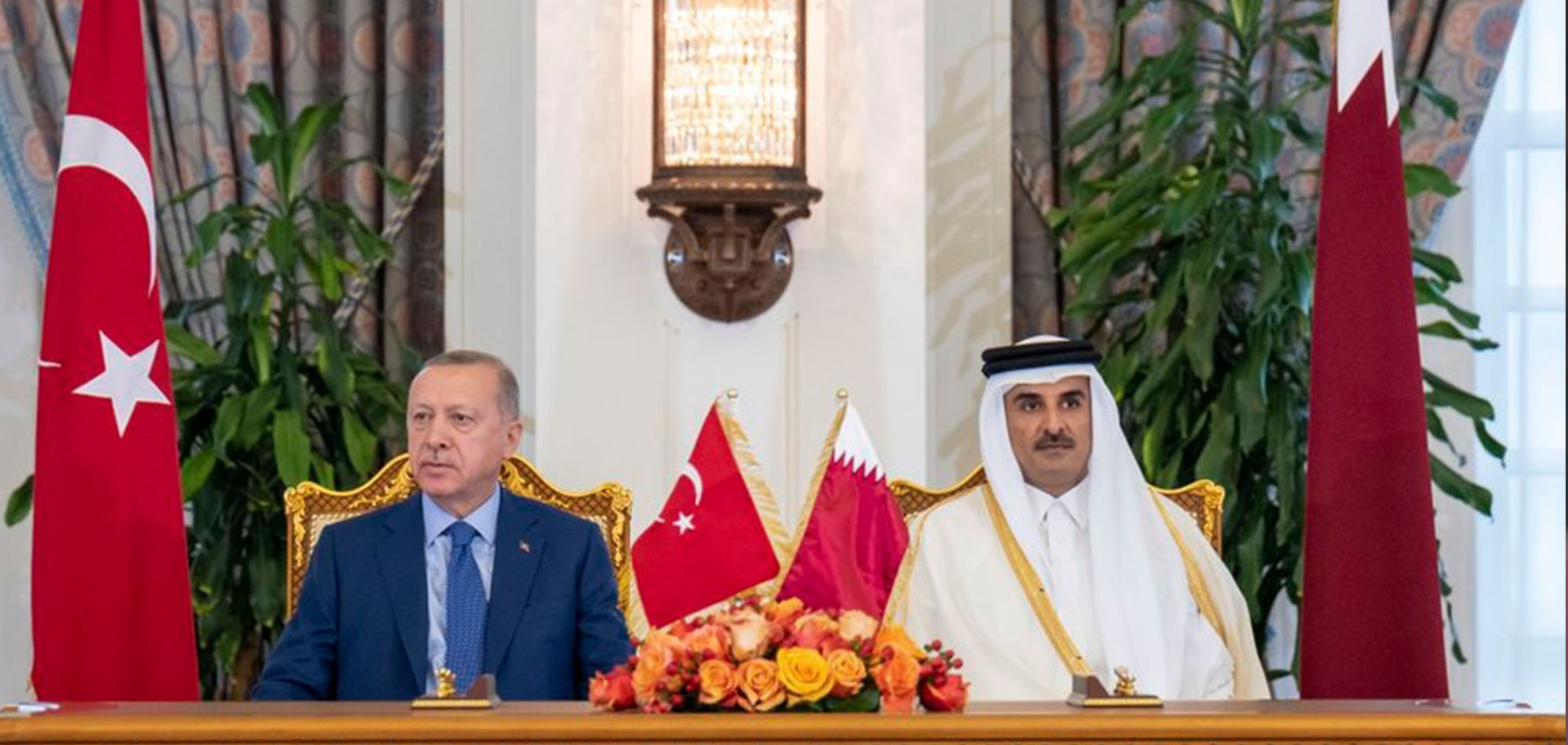 HH The Amir and the Turkish President 5th session of the Qatari-Turkish Higher Strategic Committee