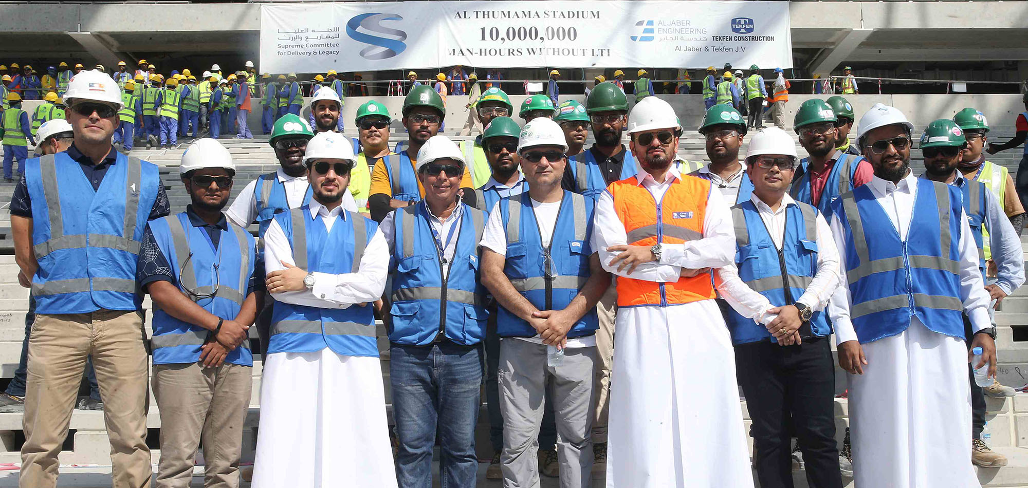 SC achieves new health and safety milestones at Qatar 2022 construction sites