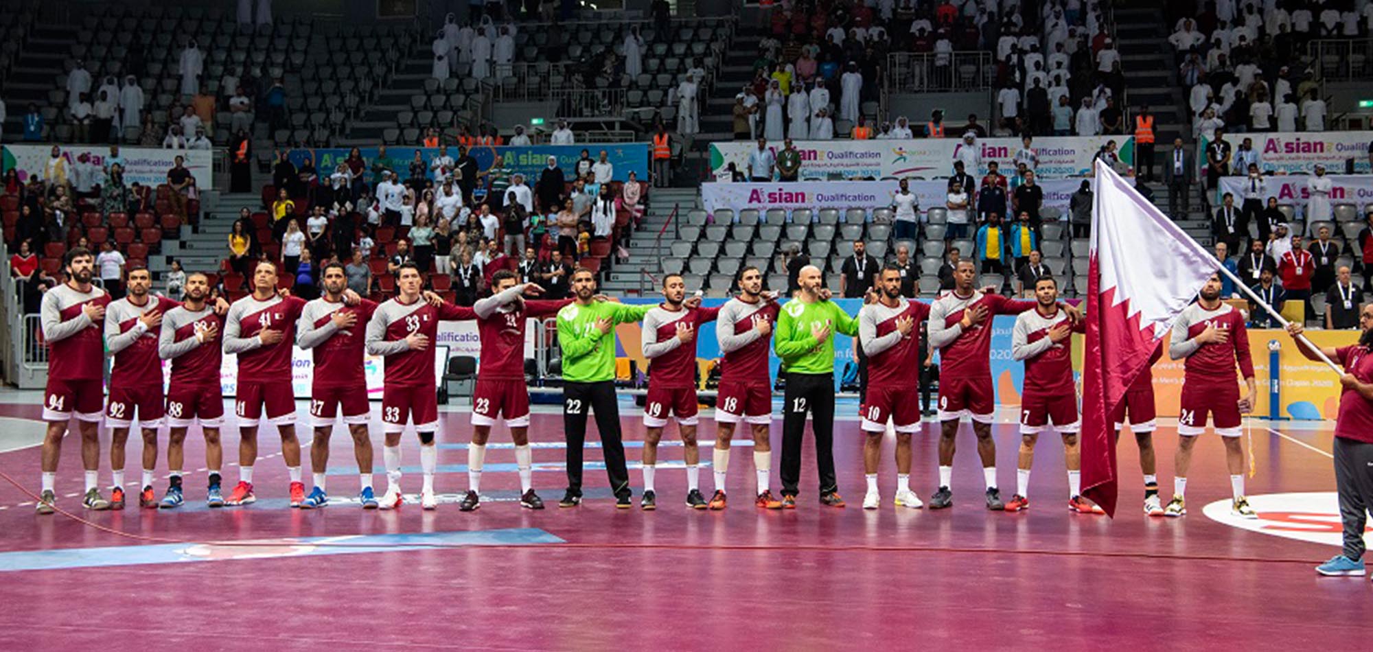 Qatar Handball Team prepare for Asian Championships