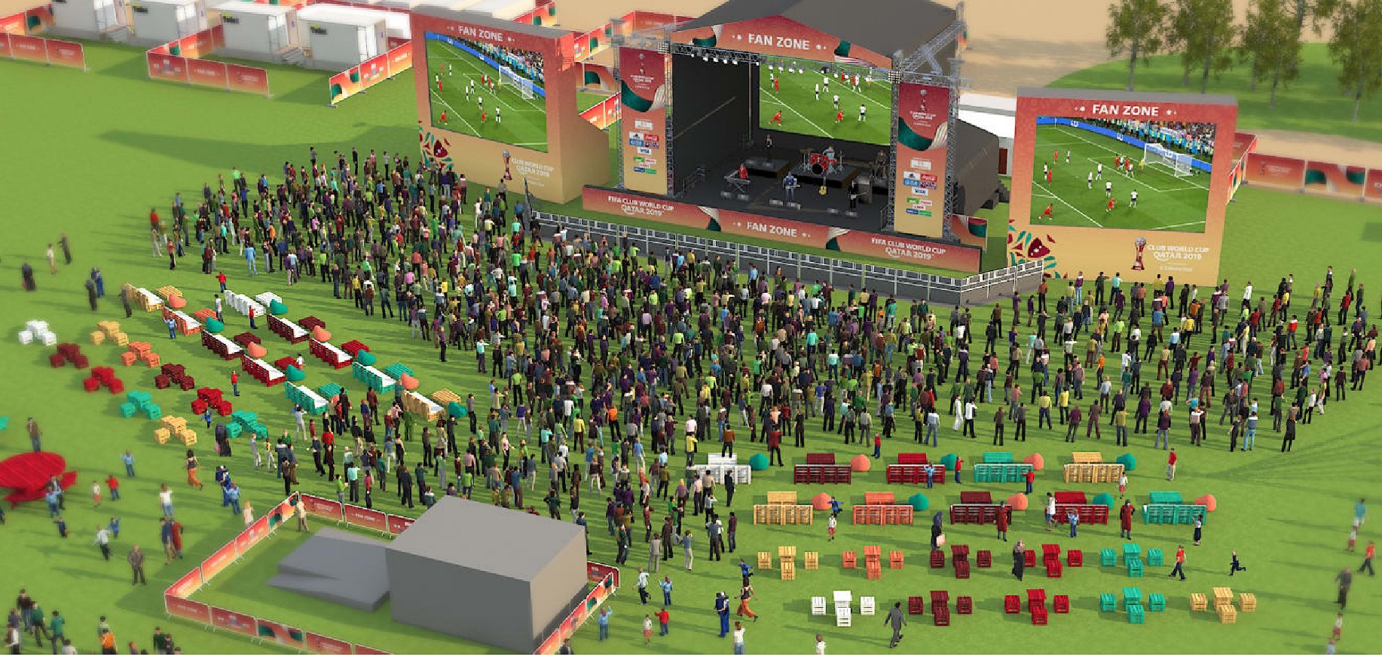 FIFA CLUB WORLD CUP: Doha Sports Park Fan Zone